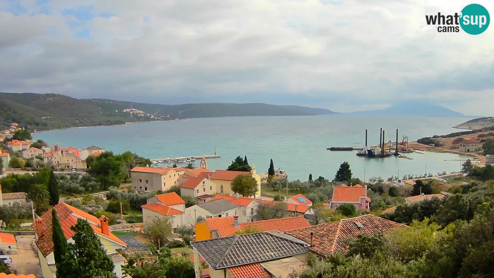 Spletna kamera v živo Martinšćica – otok Cres – Hrvaška