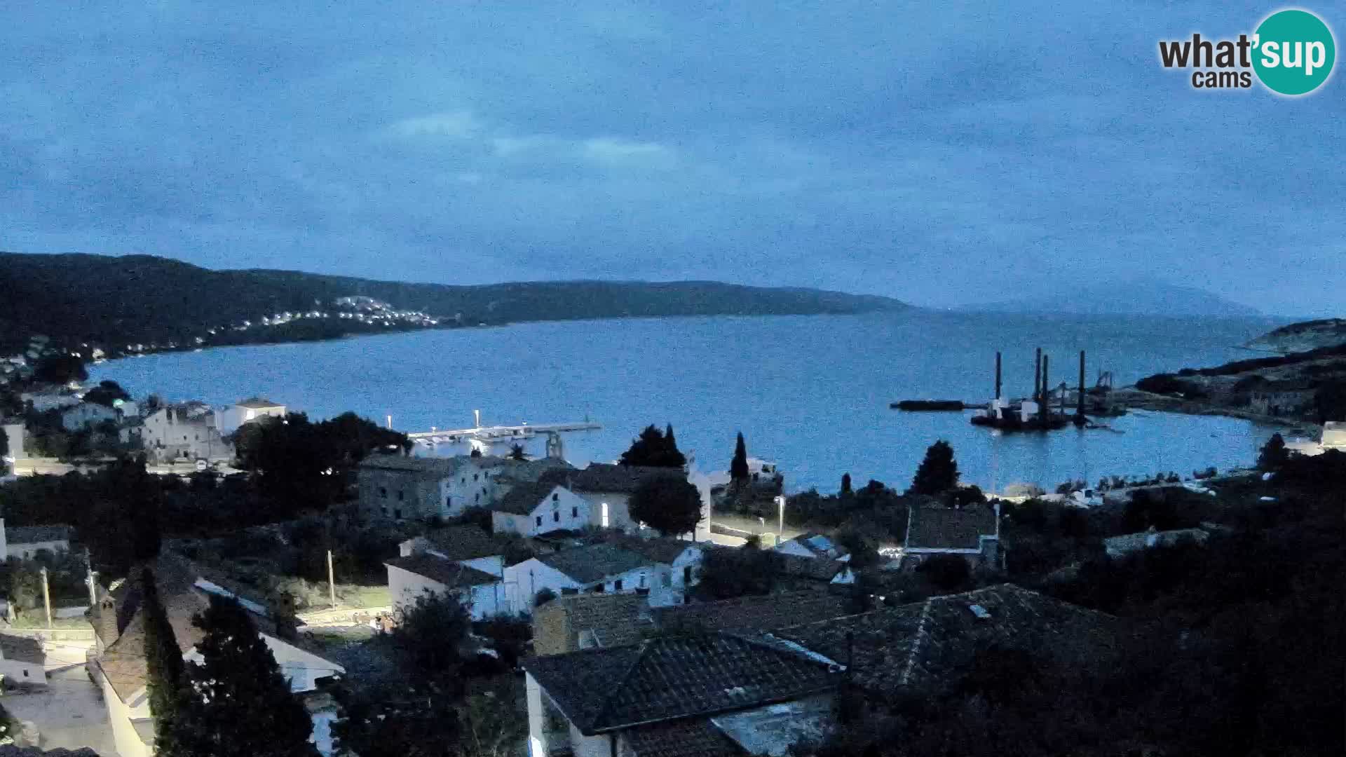 Spletna kamera v živo Martinšćica – otok Cres – Hrvaška