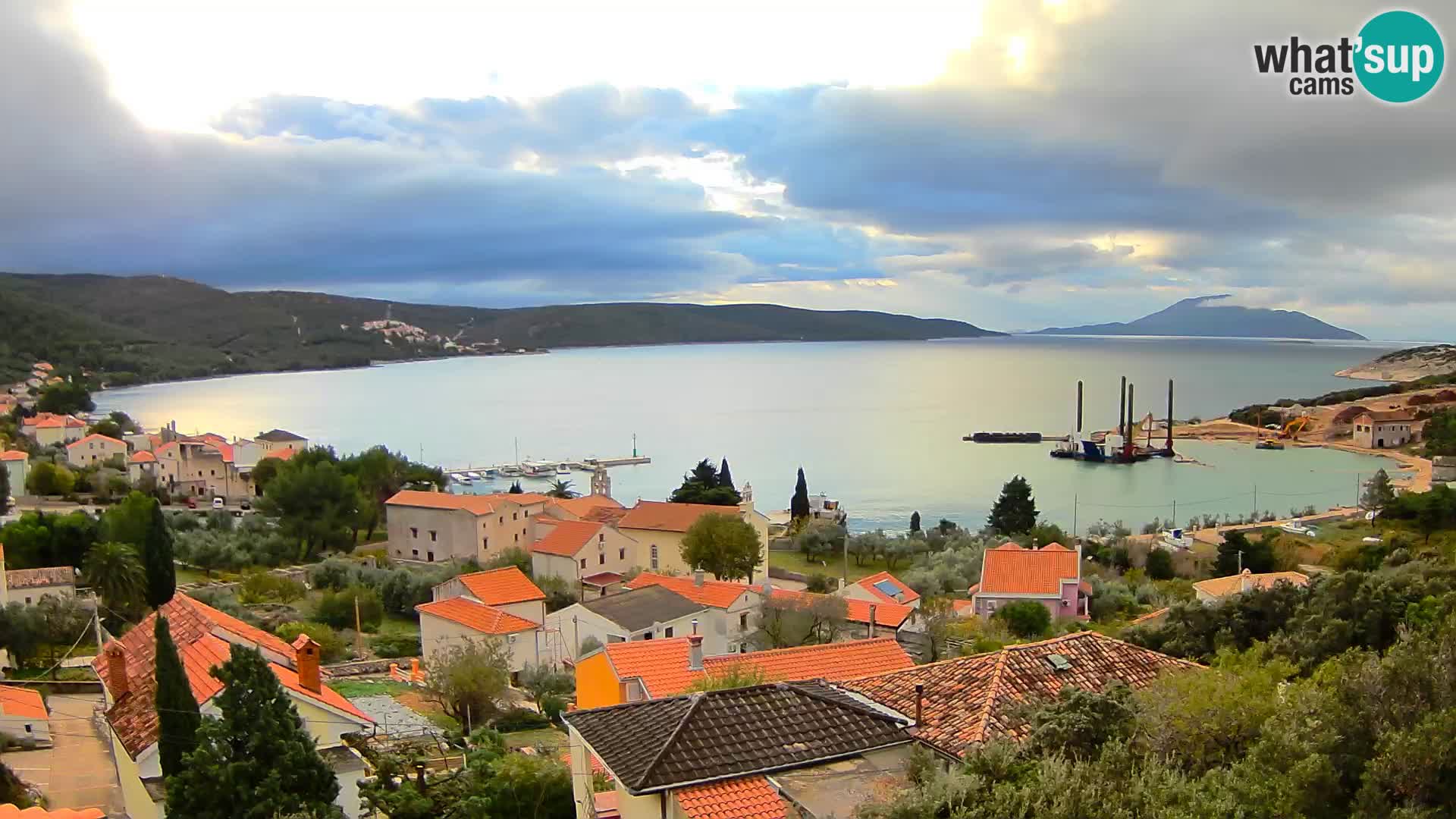 Live webcam Martinšćica – île de Cres – Croatie