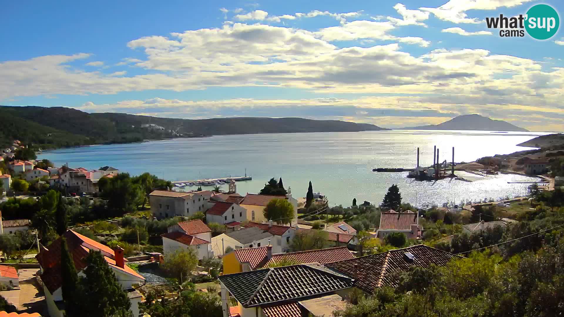 Spletna kamera v živo Martinšćica – otok Cres – Hrvaška