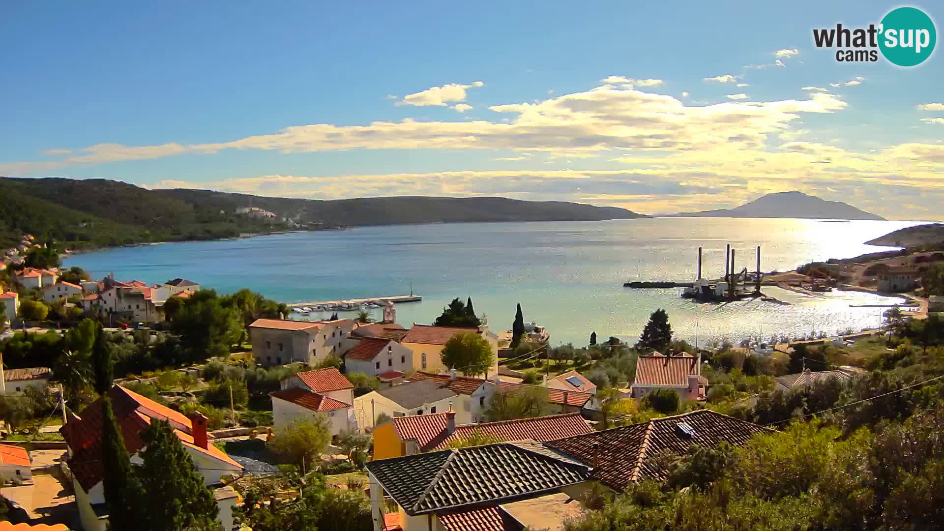 Spletna kamera v živo Martinšćica – otok Cres – Hrvaška