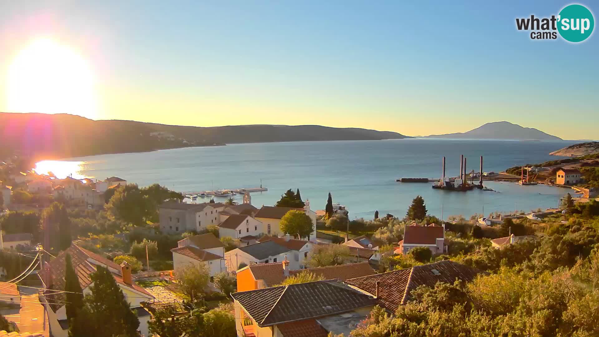 Live webcam Martinšćica – île de Cres – Croatie