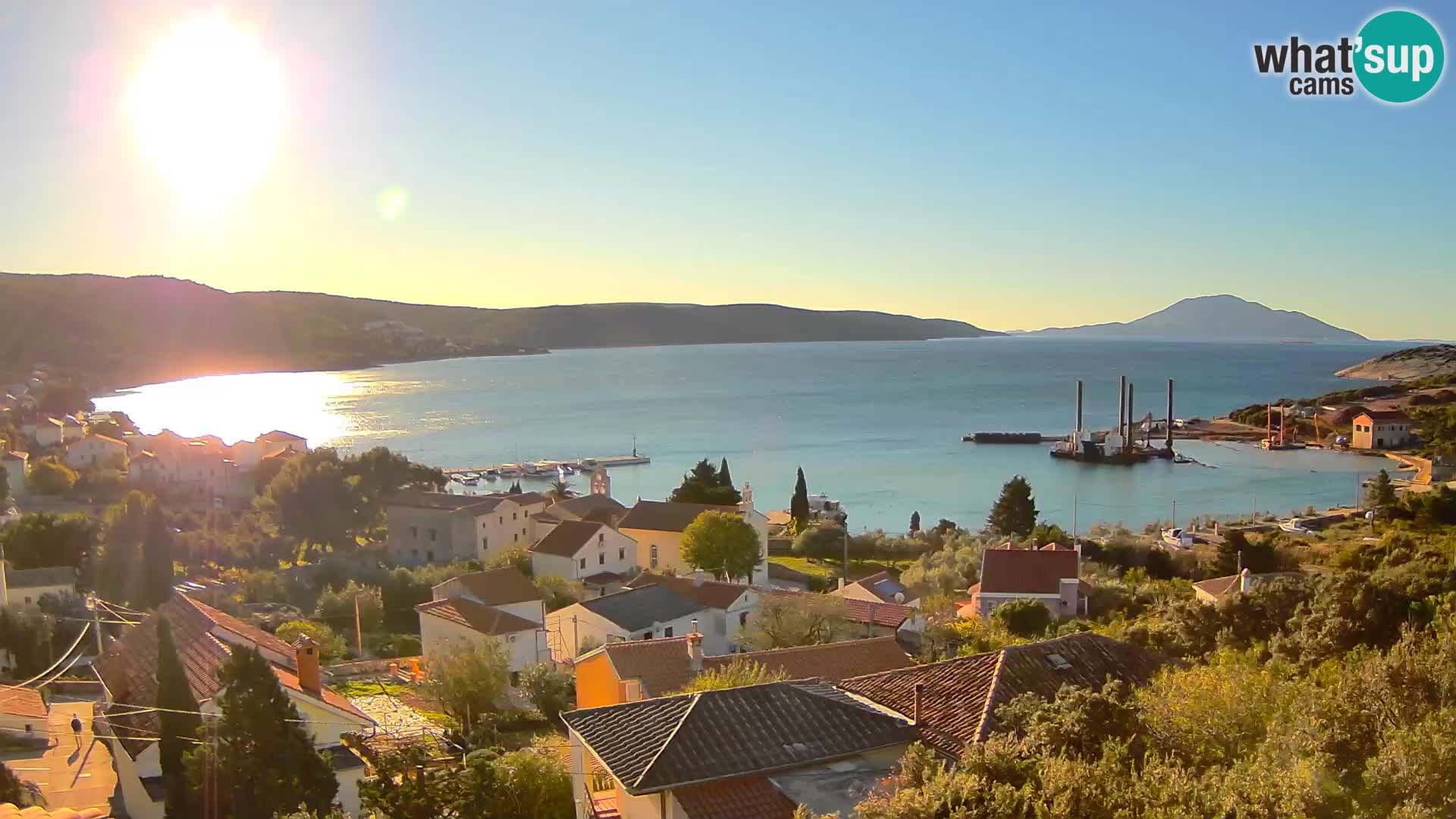 Spletna kamera v živo Martinšćica – otok Cres – Hrvaška