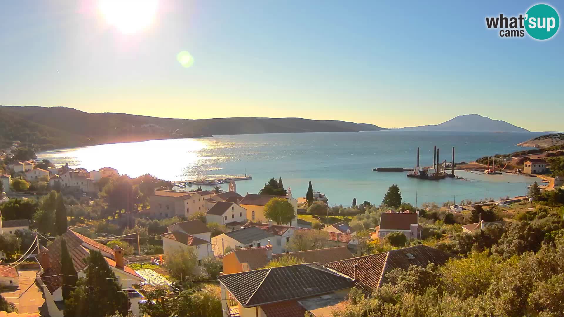 Spletna kamera v živo Martinšćica – otok Cres – Hrvaška