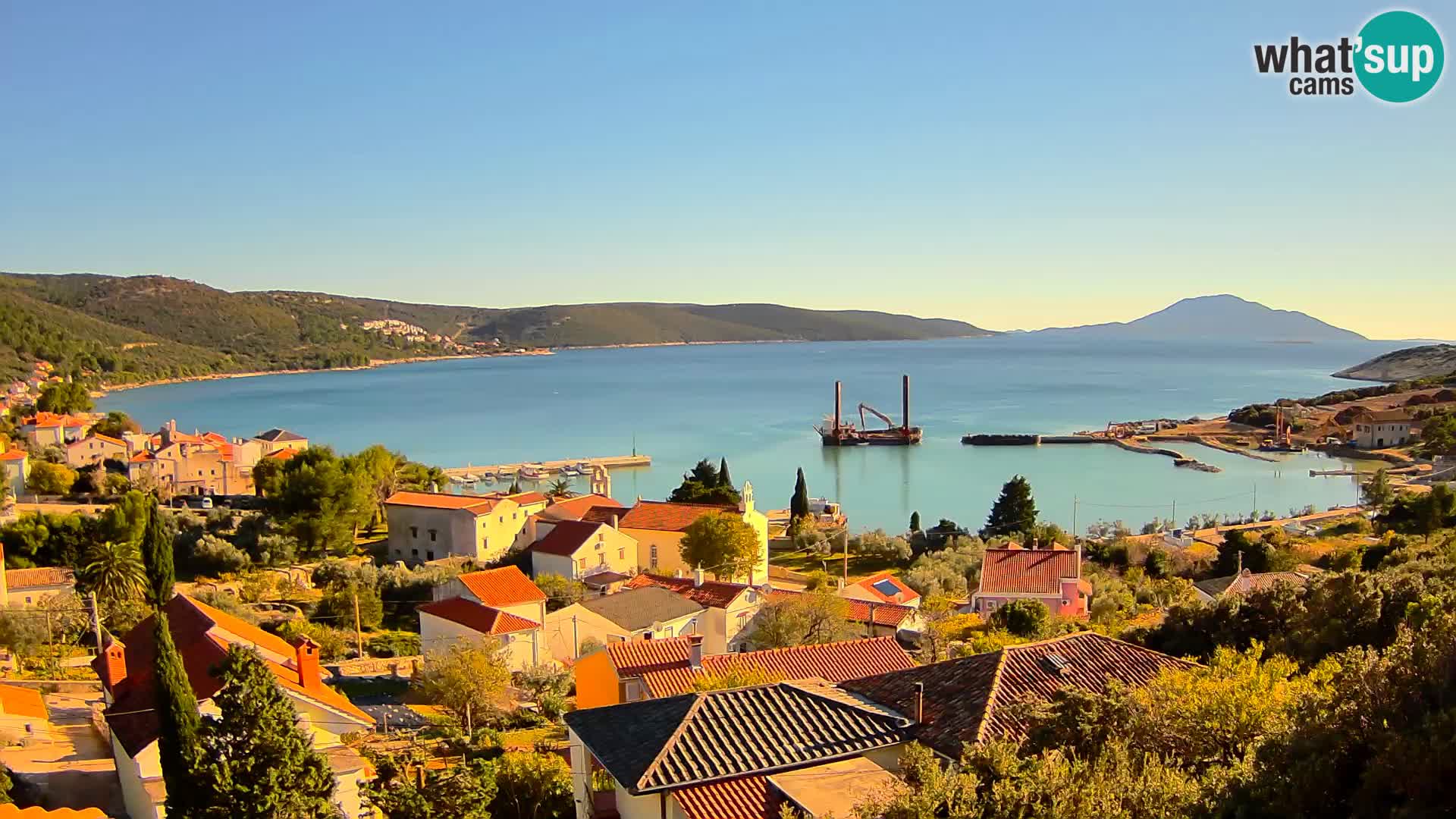 Spletna kamera v živo Martinšćica – otok Cres – Hrvaška