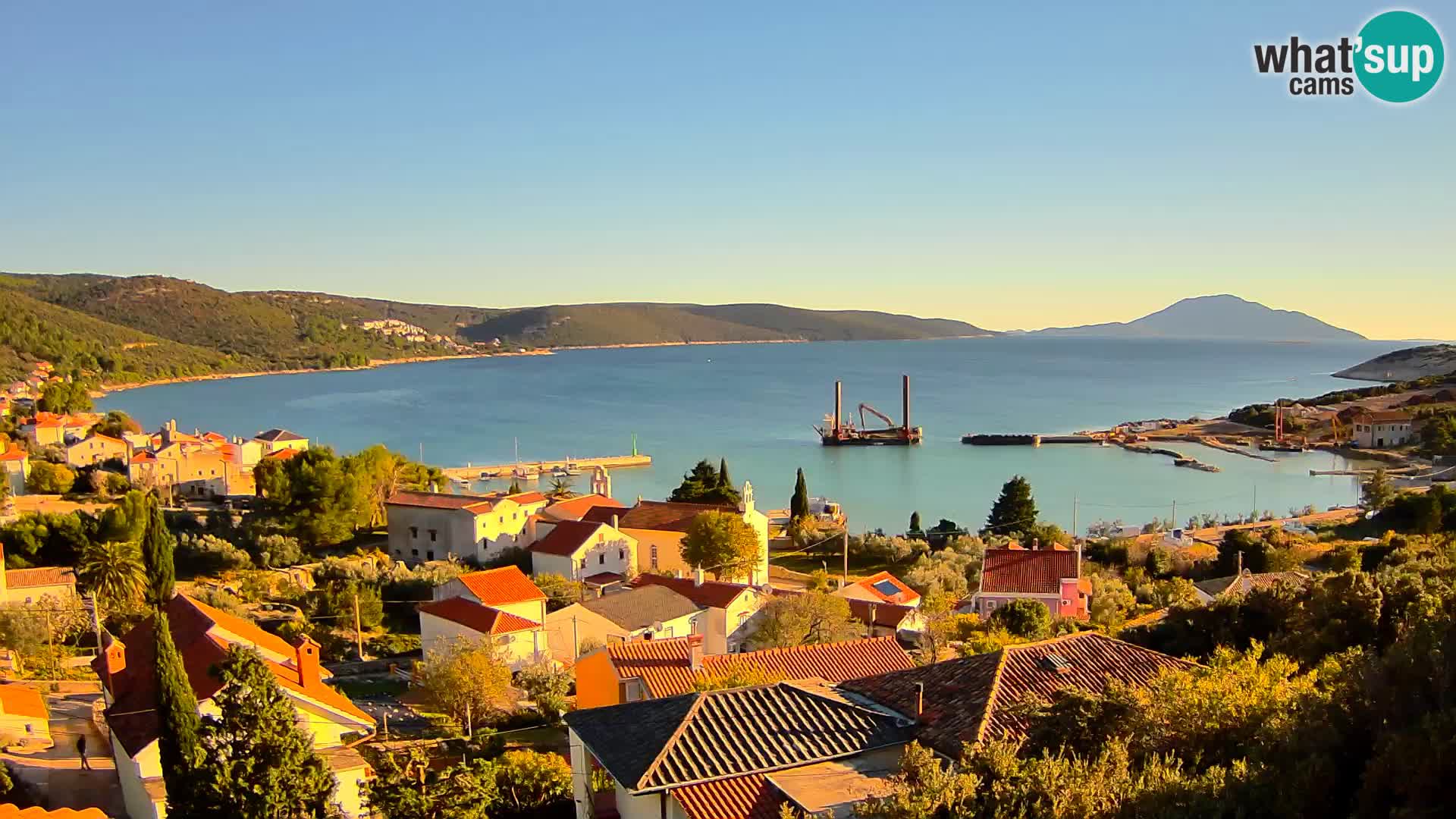 Spletna kamera v živo Martinšćica – otok Cres – Hrvaška