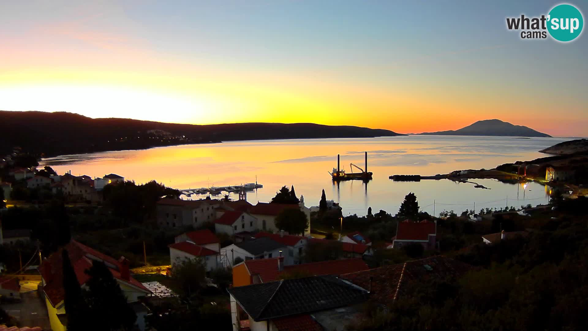 Spletna kamera v živo Martinšćica – otok Cres – Hrvaška