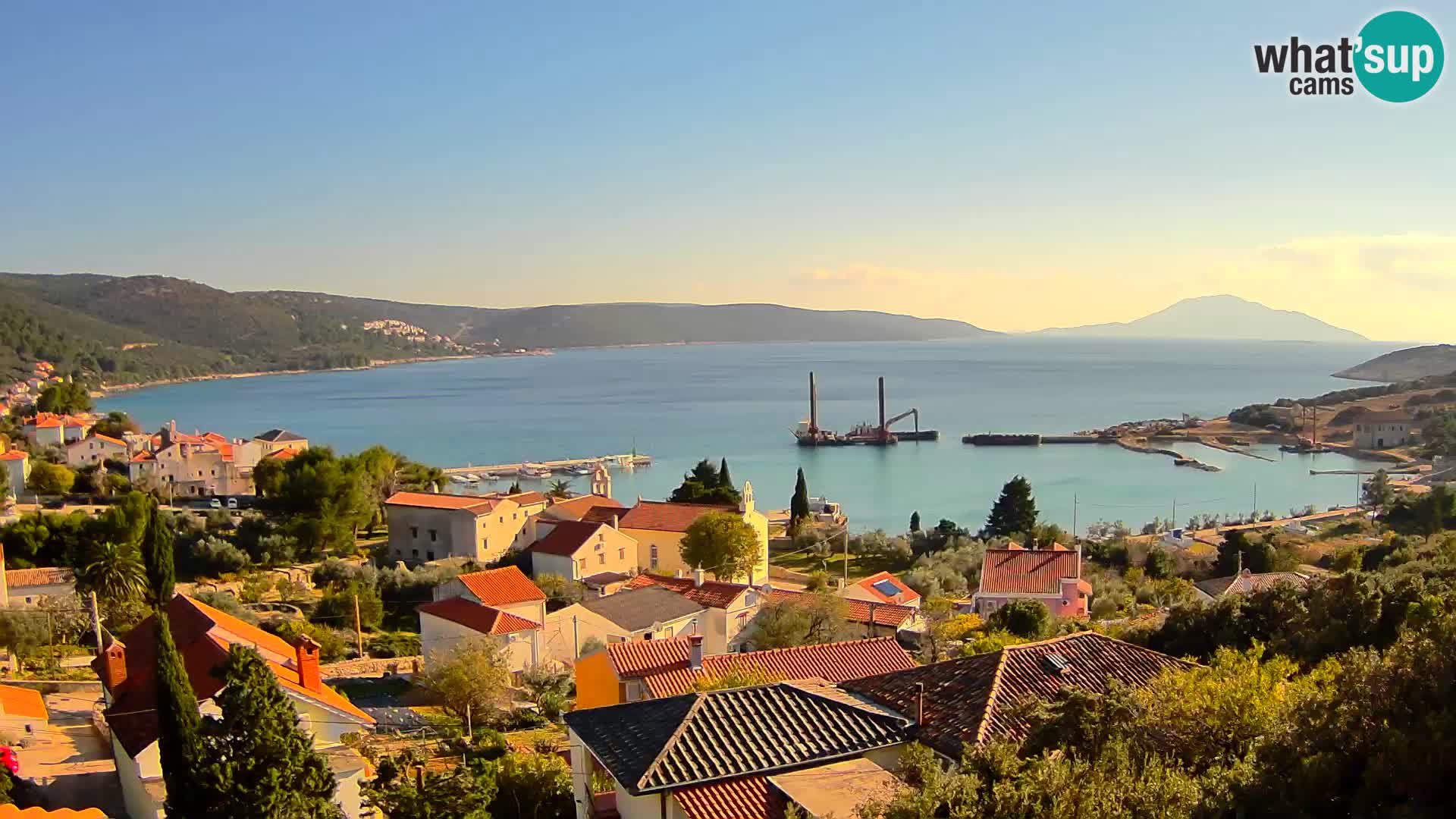 Spletna kamera v živo Martinšćica – otok Cres – Hrvaška