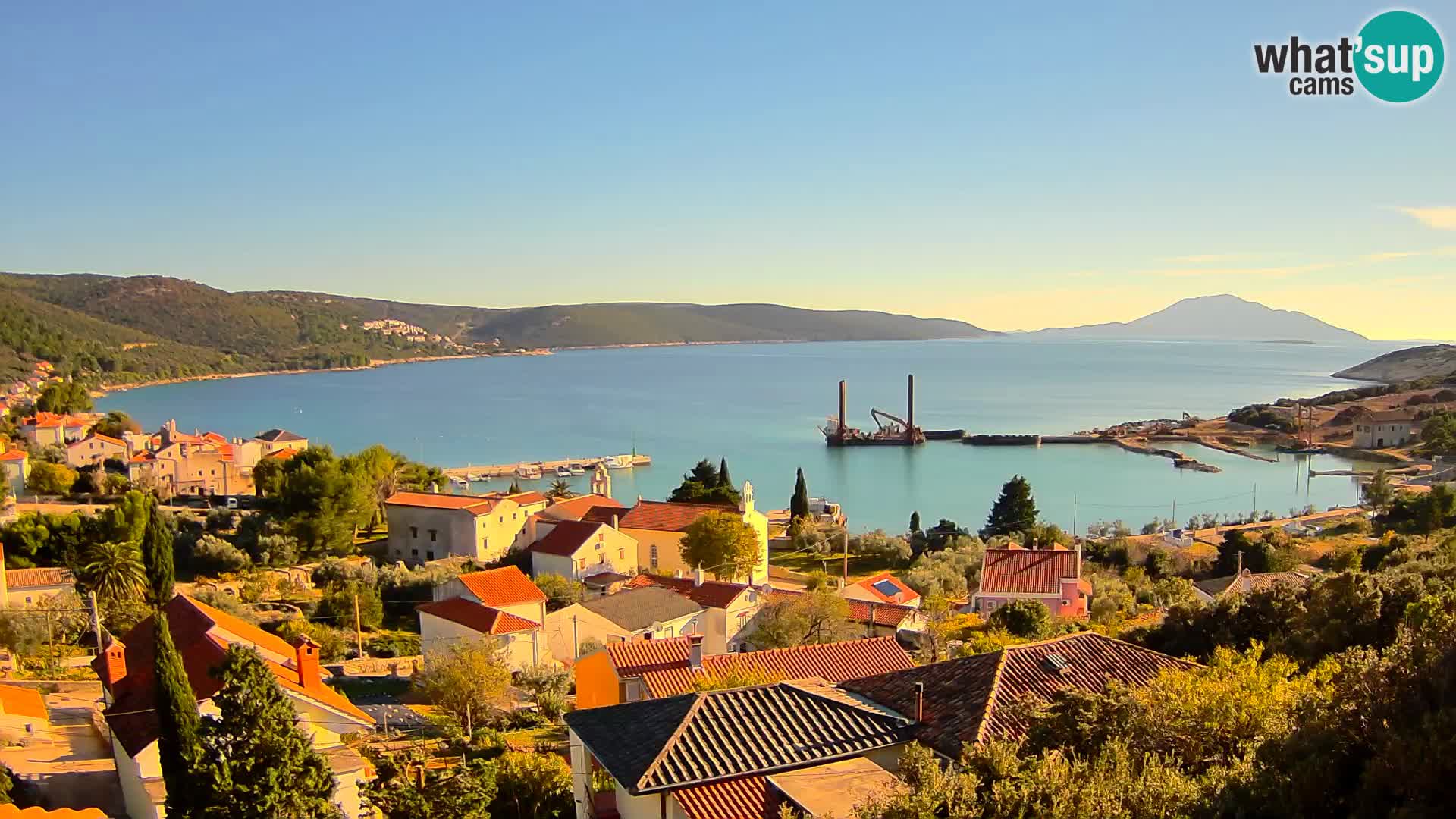 Spletna kamera v živo Martinšćica – otok Cres – Hrvaška