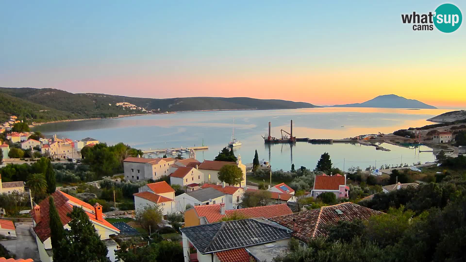 Spletna kamera v živo Martinšćica – otok Cres – Hrvaška