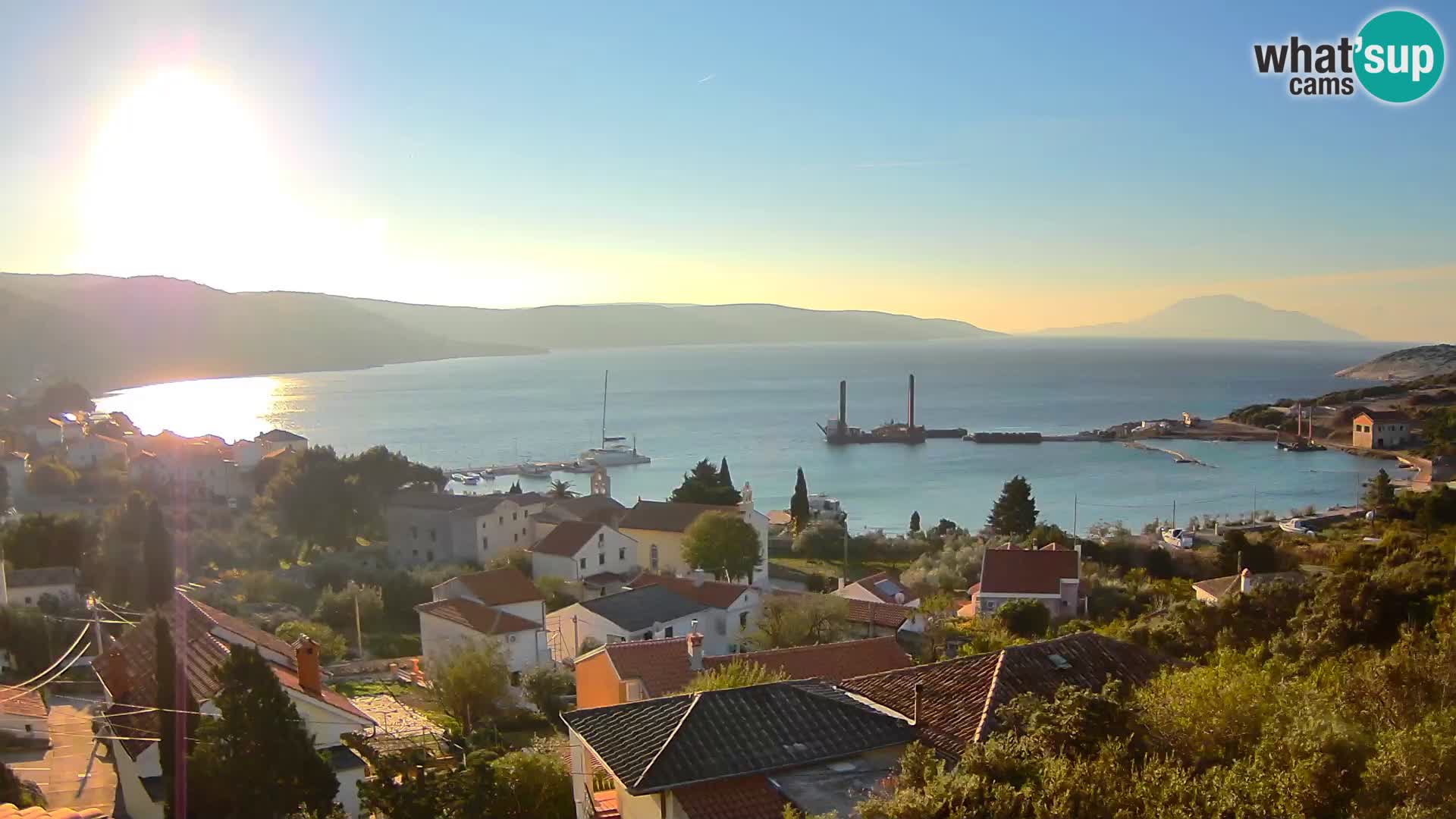 Live webcam Martinšćica – île de Cres – Croatie