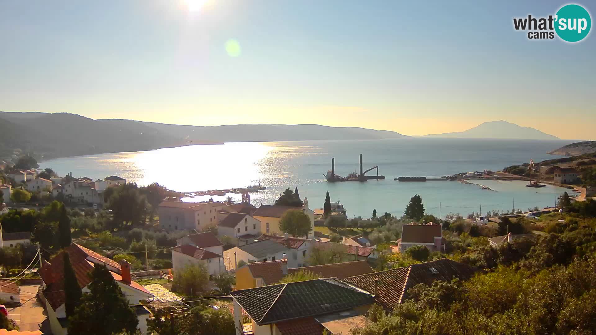 Spletna kamera v živo Martinšćica – otok Cres – Hrvaška