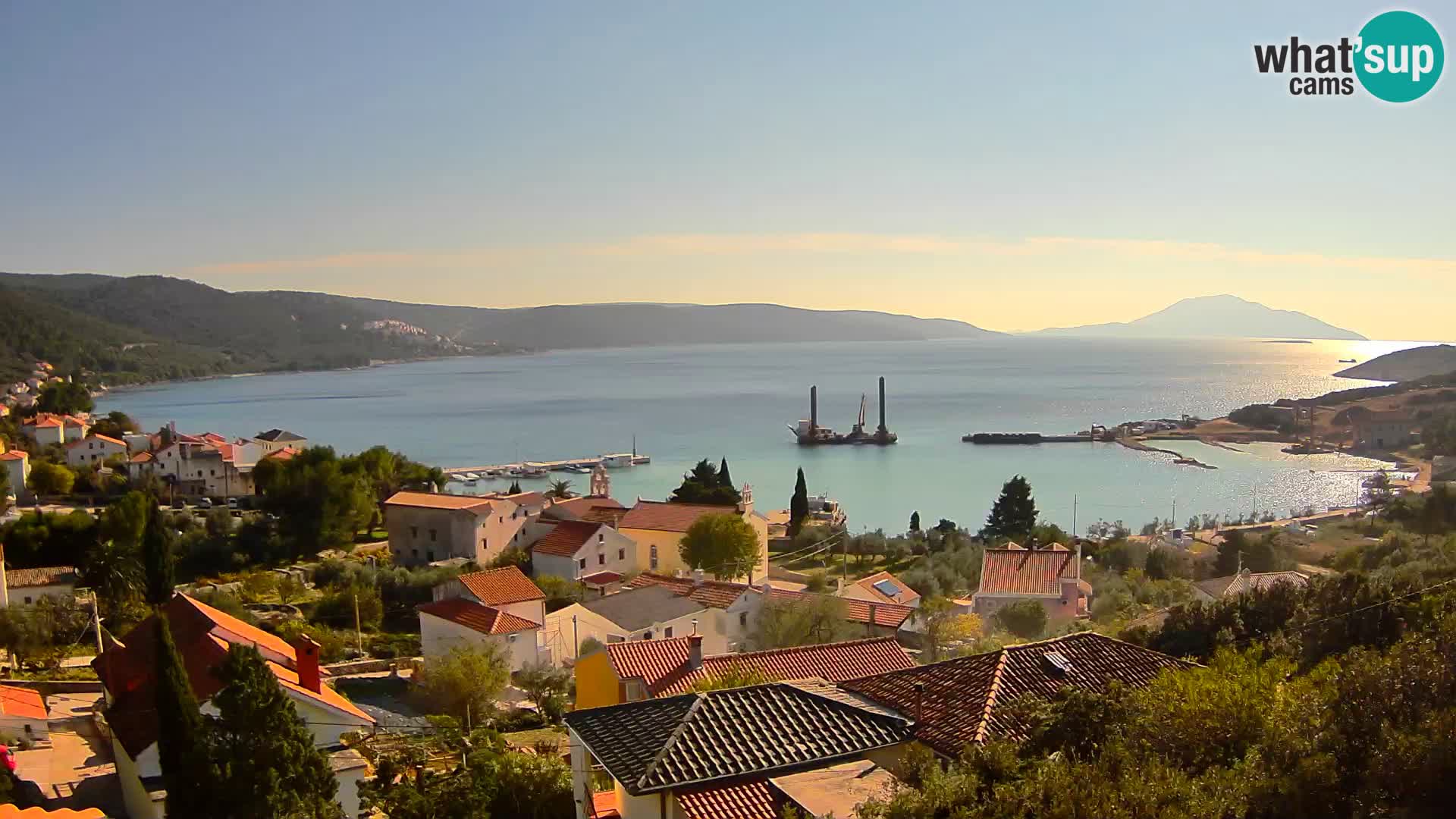 Spletna kamera v živo Martinšćica – otok Cres – Hrvaška