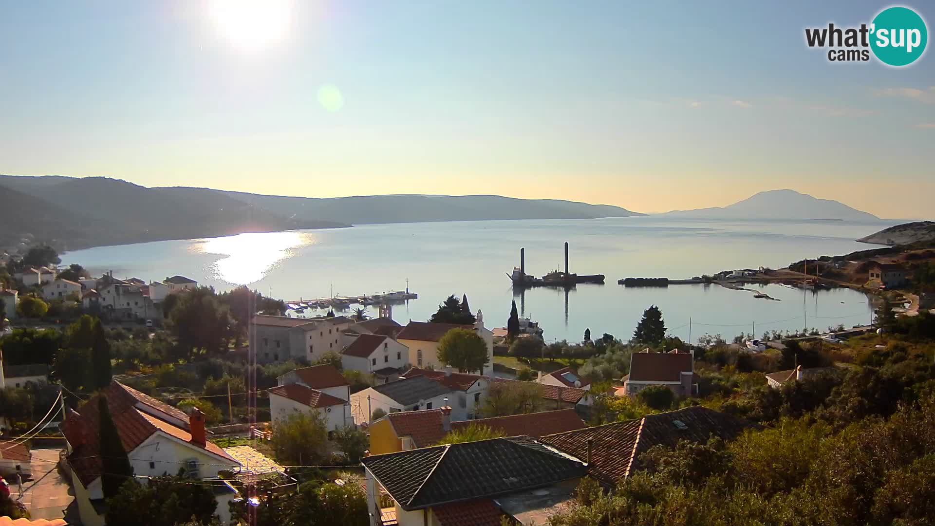 Spletna kamera v živo Martinšćica – otok Cres – Hrvaška