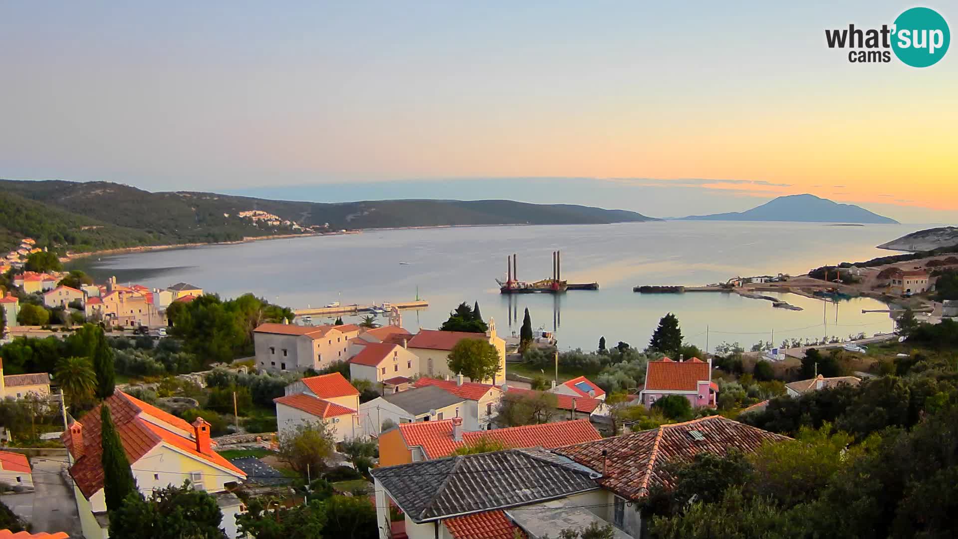 Spletna kamera v živo Martinšćica – otok Cres – Hrvaška