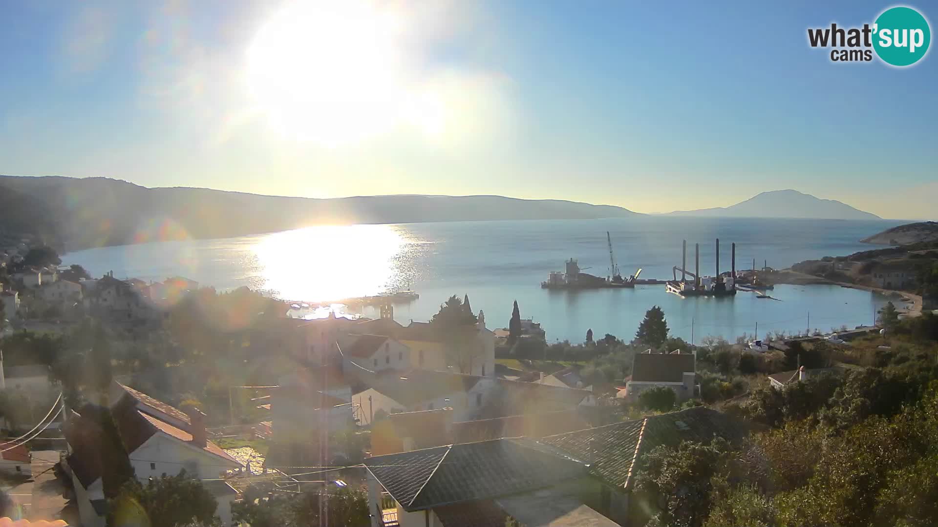 Spletna kamera v živo Martinšćica – otok Cres – Hrvaška