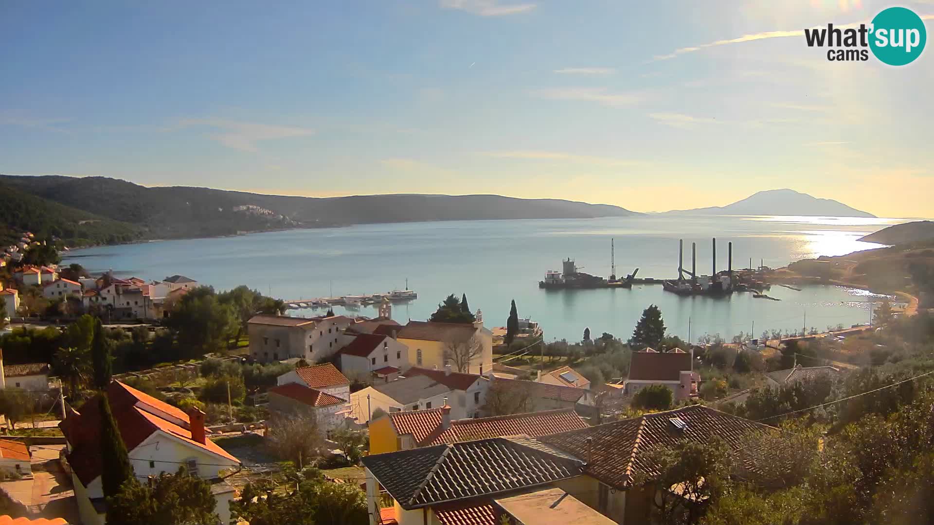 Spletna kamera v živo Martinšćica – otok Cres – Hrvaška