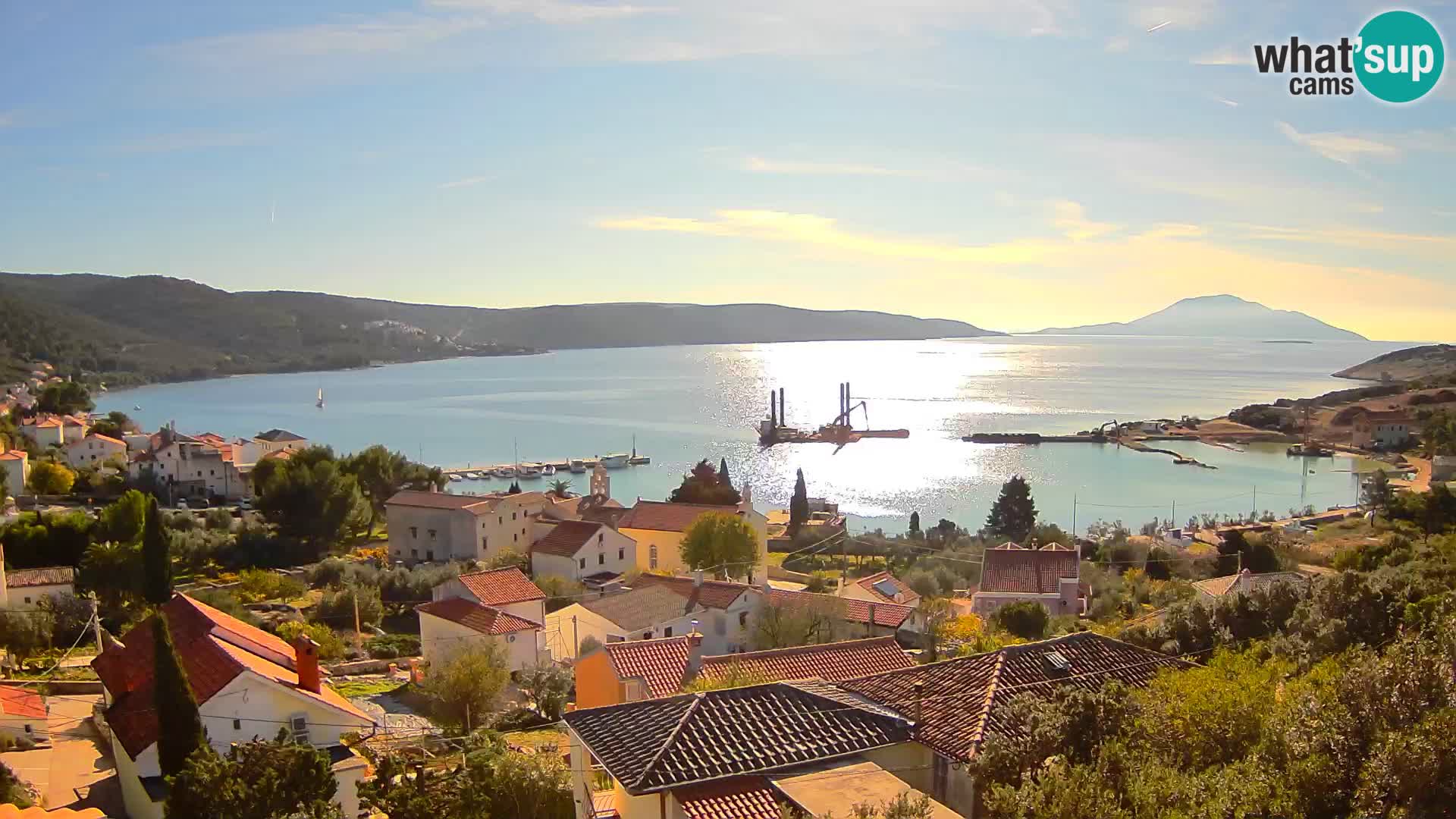 Spletna kamera v živo Martinšćica – otok Cres – Hrvaška