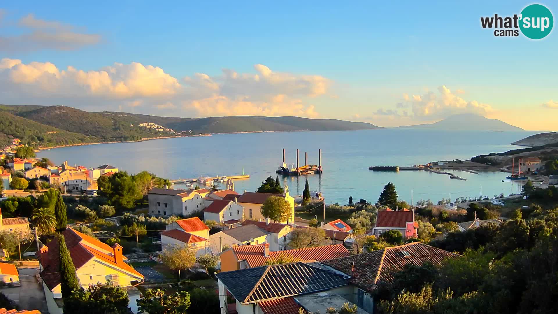 Spletna kamera v živo Martinšćica – otok Cres – Hrvaška