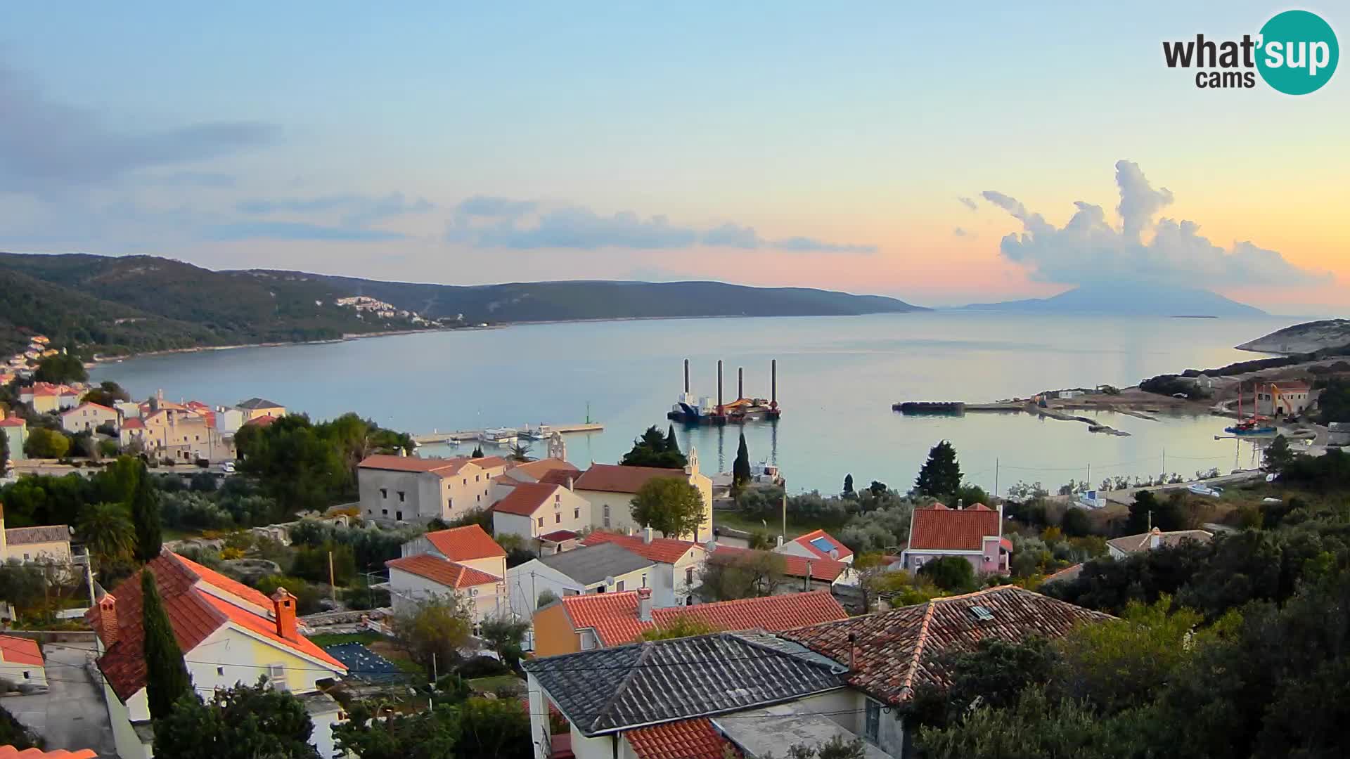 Spletna kamera v živo Martinšćica – otok Cres – Hrvaška