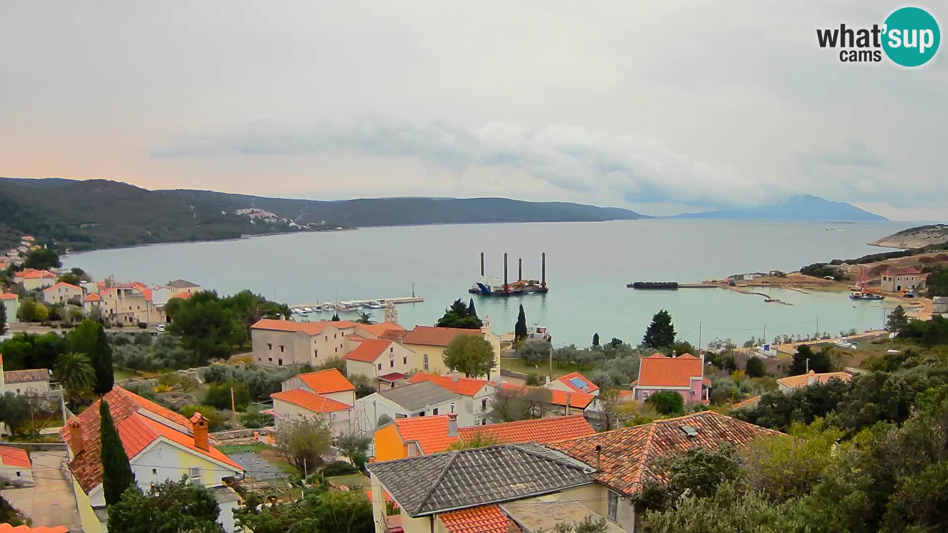 Spletna kamera v živo Martinšćica – otok Cres – Hrvaška