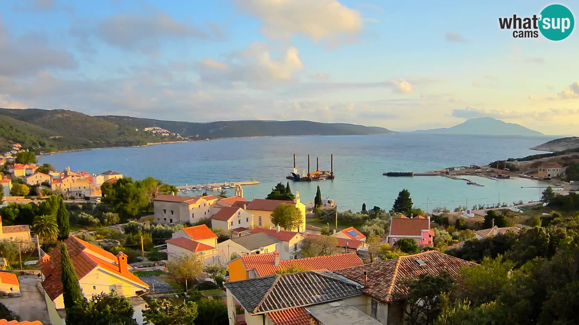 Spletna kamera v živo Martinšćica – otok Cres – Hrvaška