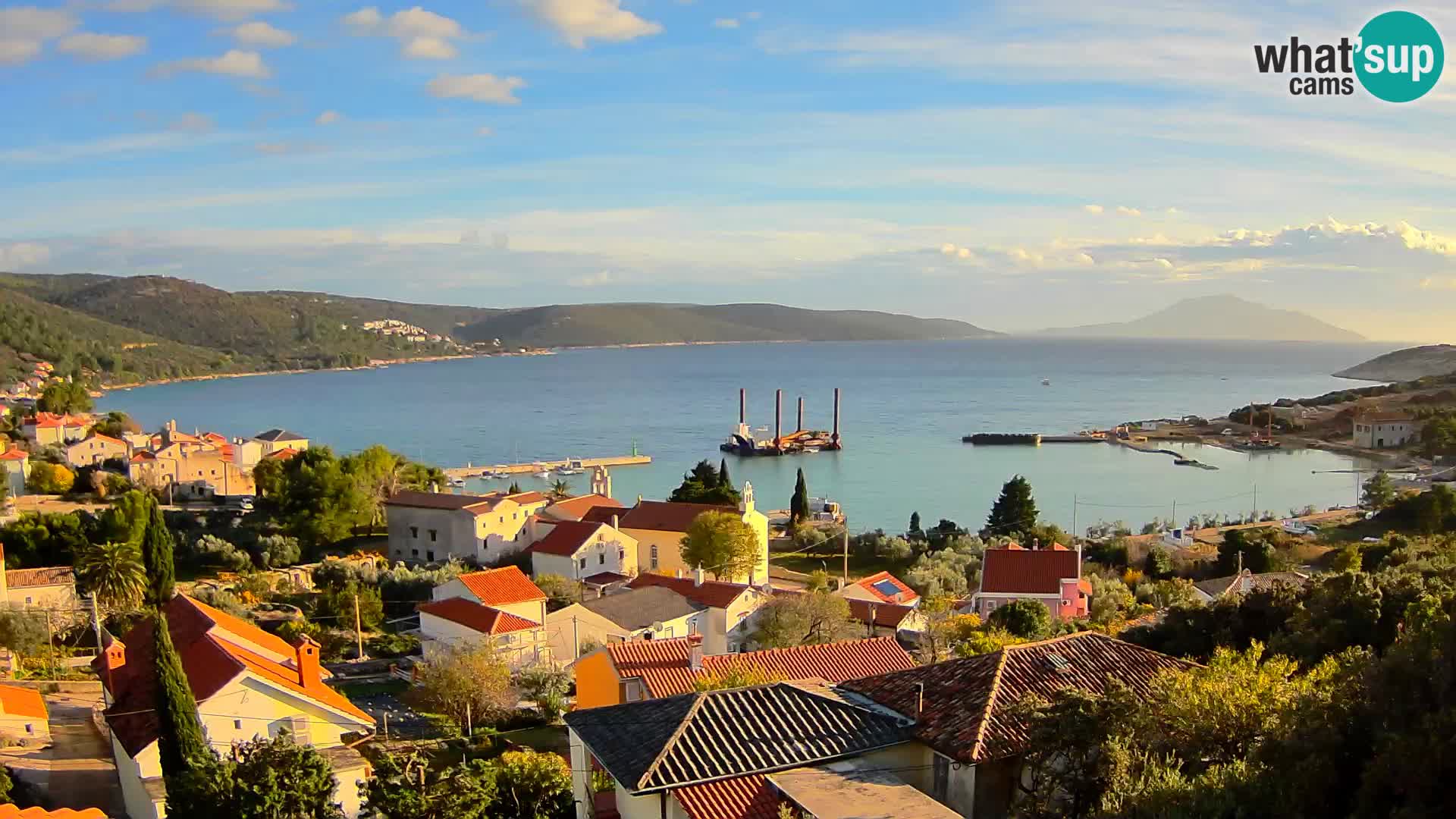 Spletna kamera v živo Martinšćica – otok Cres – Hrvaška