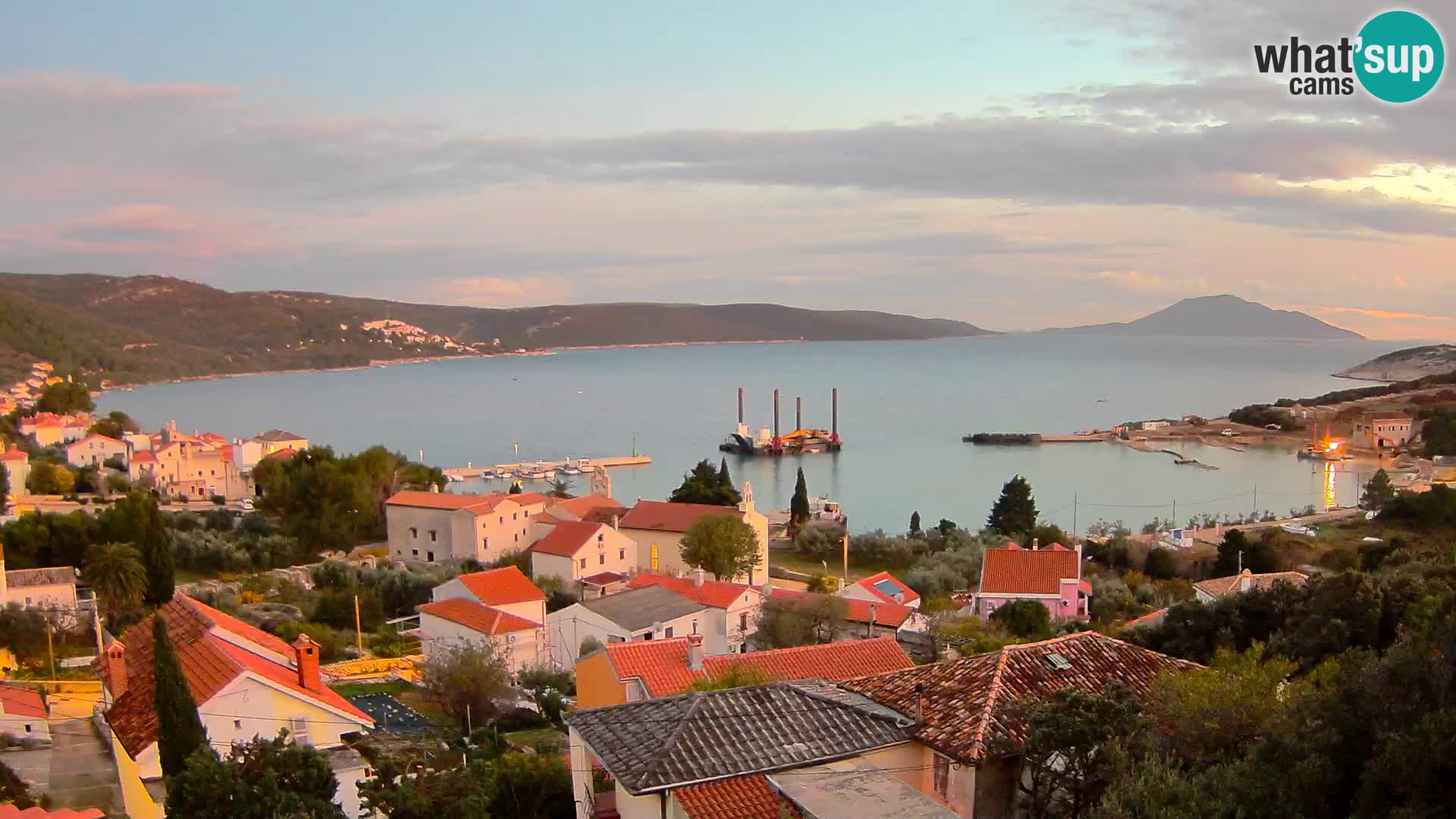 Spletna kamera v živo Martinšćica – otok Cres – Hrvaška