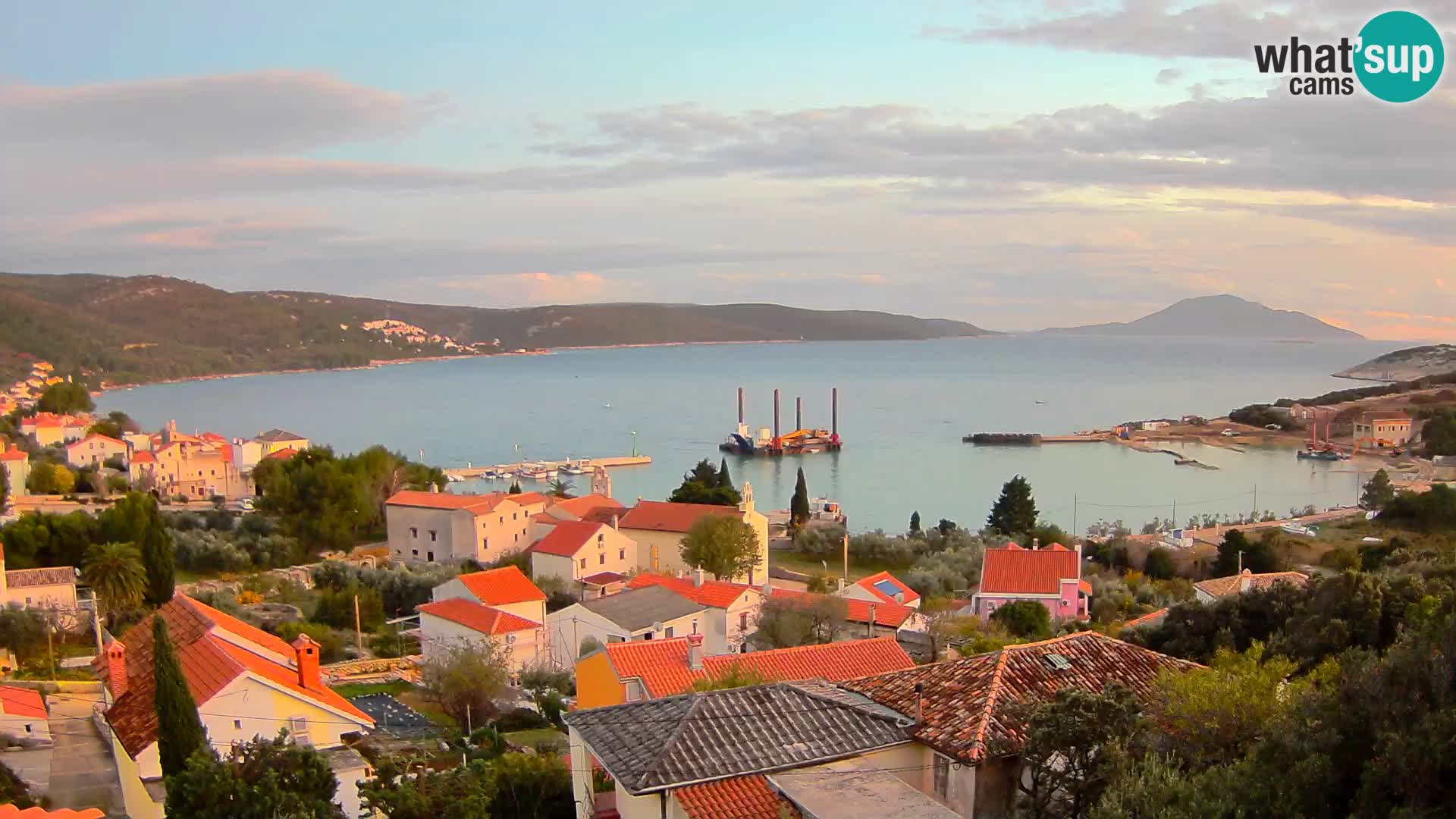 Spletna kamera v živo Martinšćica – otok Cres – Hrvaška