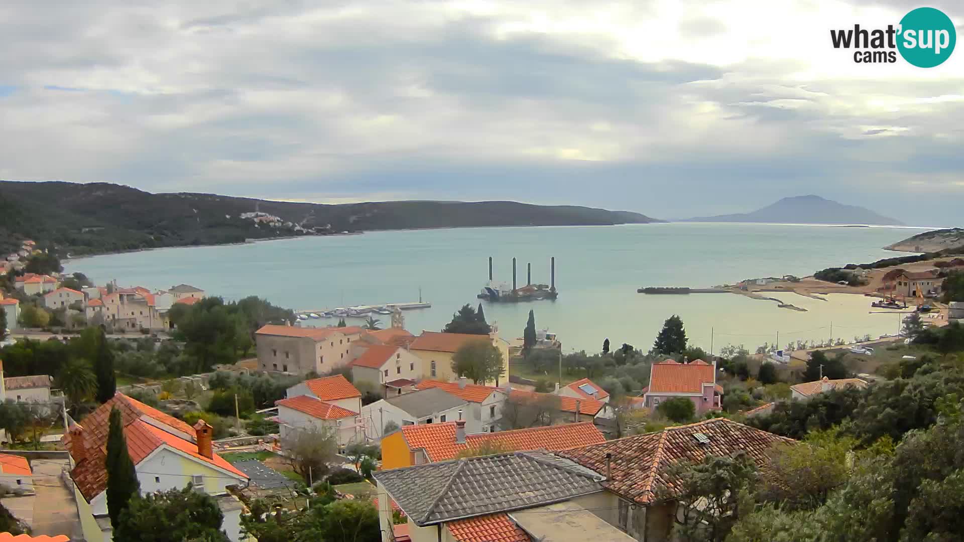 Spletna kamera v živo Martinšćica – otok Cres – Hrvaška