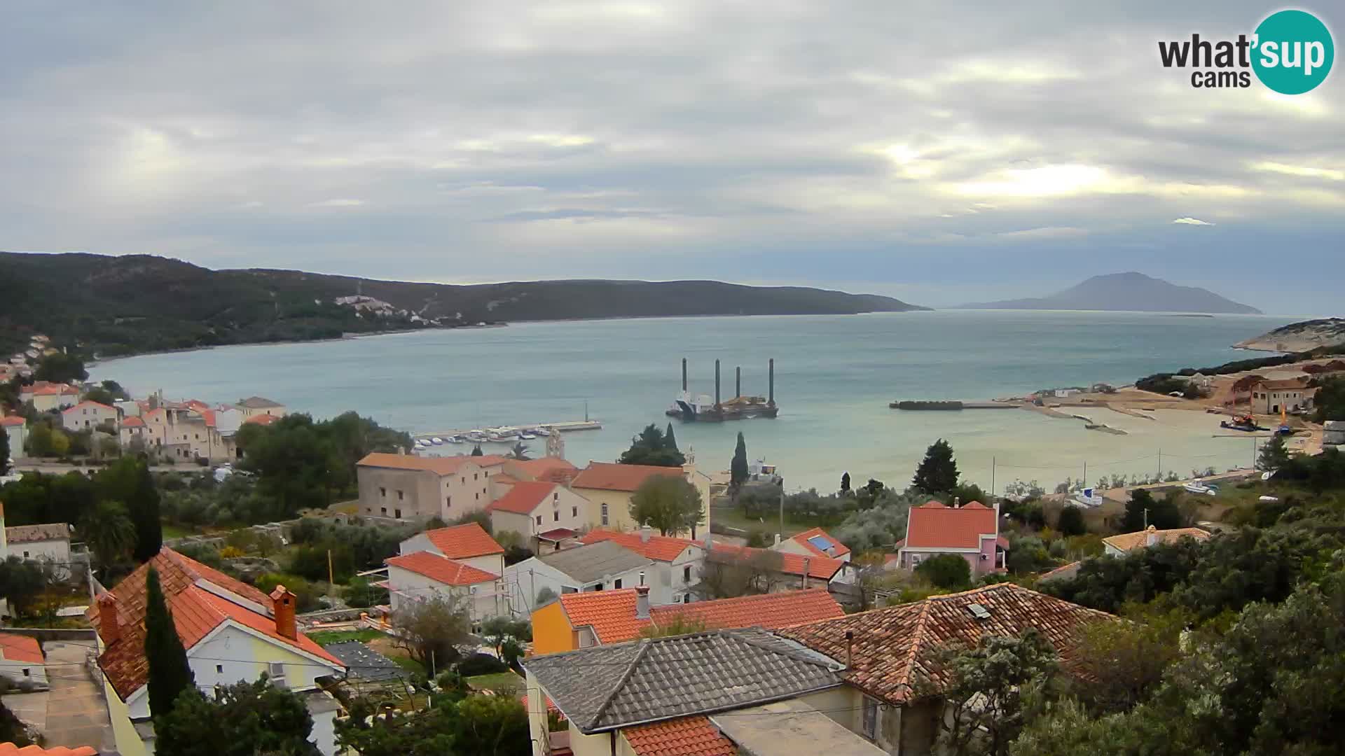 Spletna kamera v živo Martinšćica – otok Cres – Hrvaška