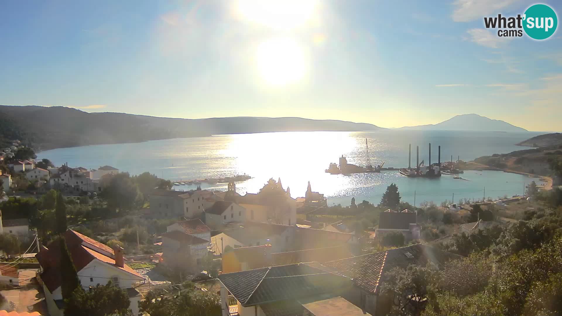 Spletna kamera v živo Martinšćica – otok Cres – Hrvaška