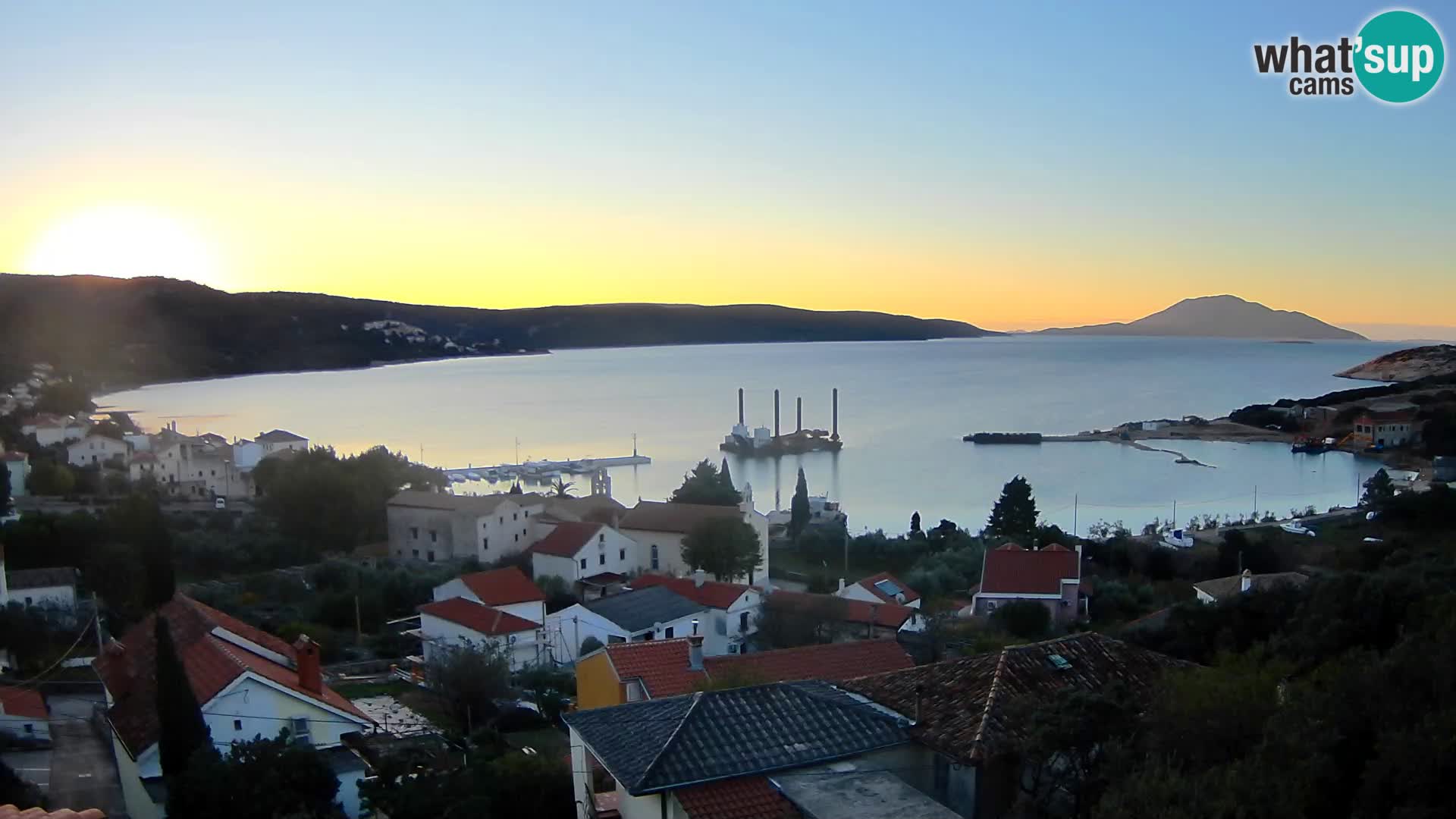 Spletna kamera v živo Martinšćica – otok Cres – Hrvaška