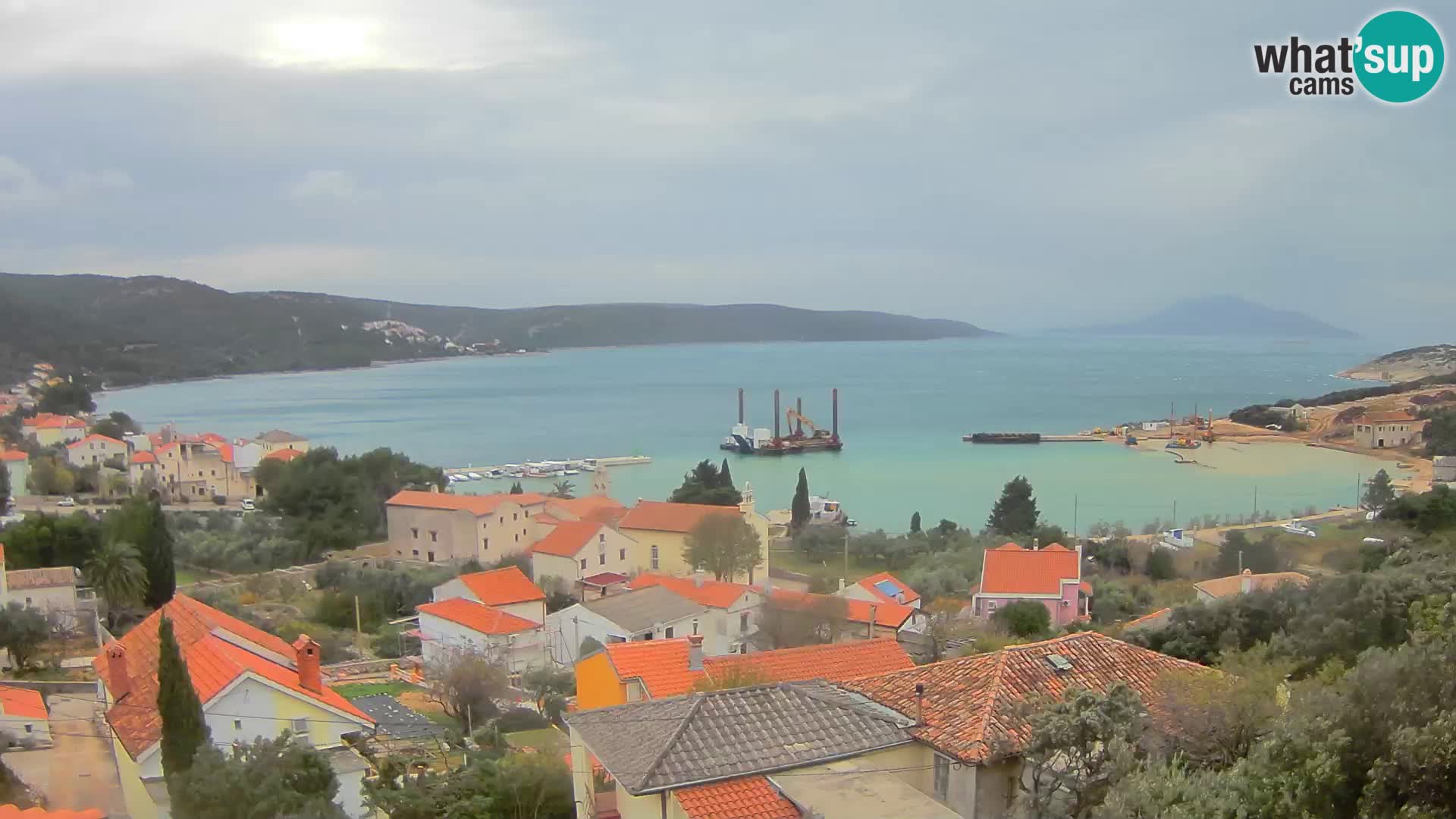 Spletna kamera v živo Martinšćica – otok Cres – Hrvaška