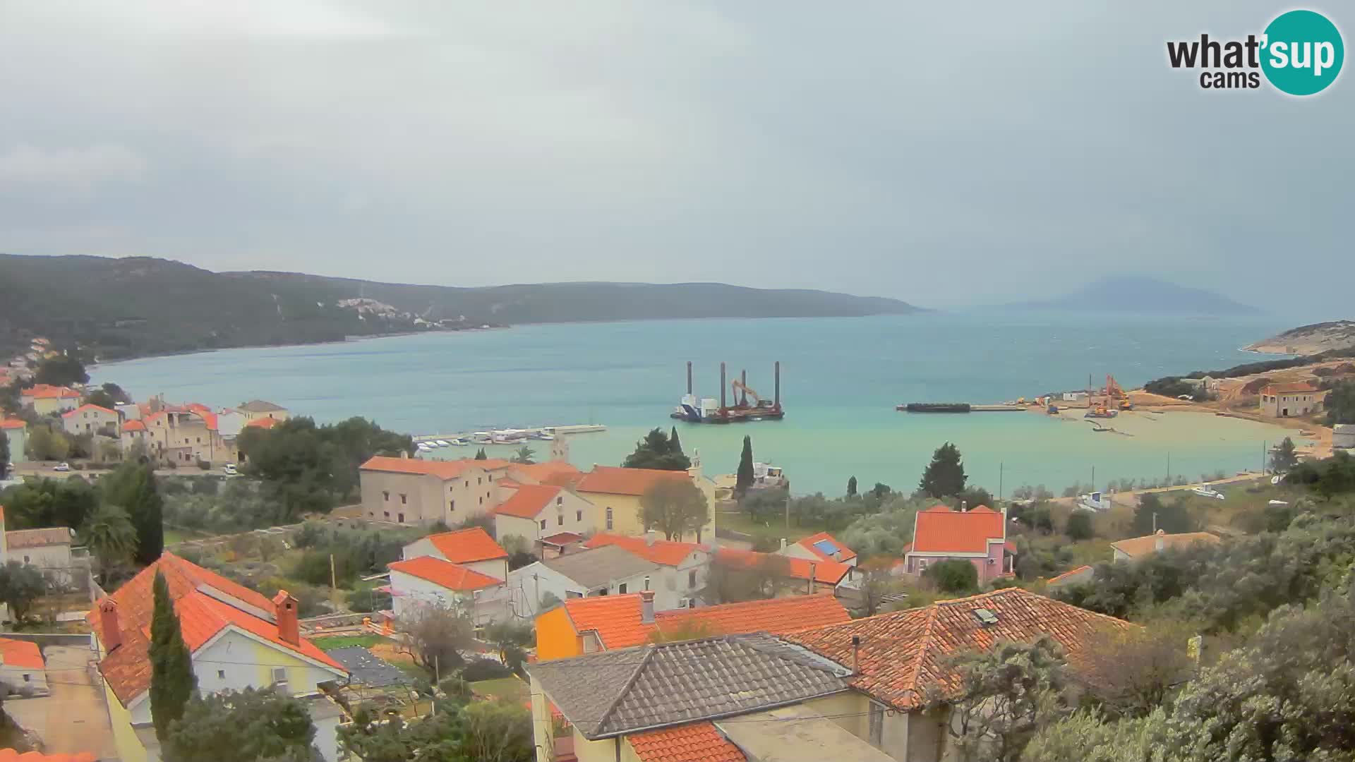 Spletna kamera v živo Martinšćica – otok Cres – Hrvaška