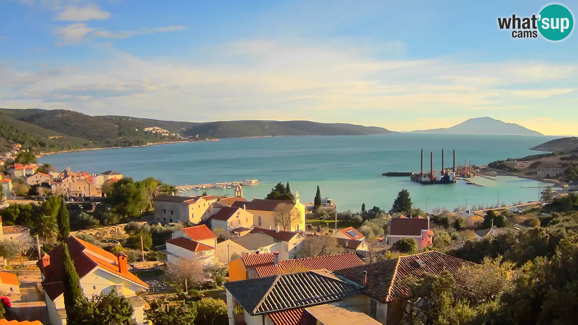 Spletna kamera v živo Martinšćica – otok Cres – Hrvaška