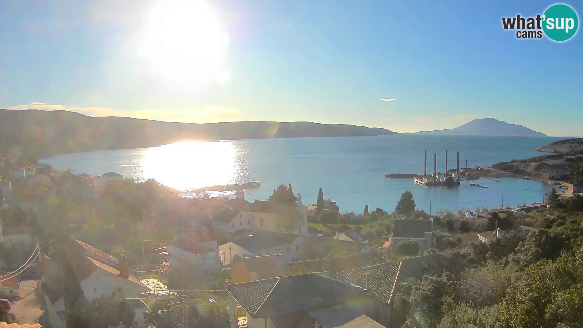 Spletna kamera v živo Martinšćica – otok Cres – Hrvaška