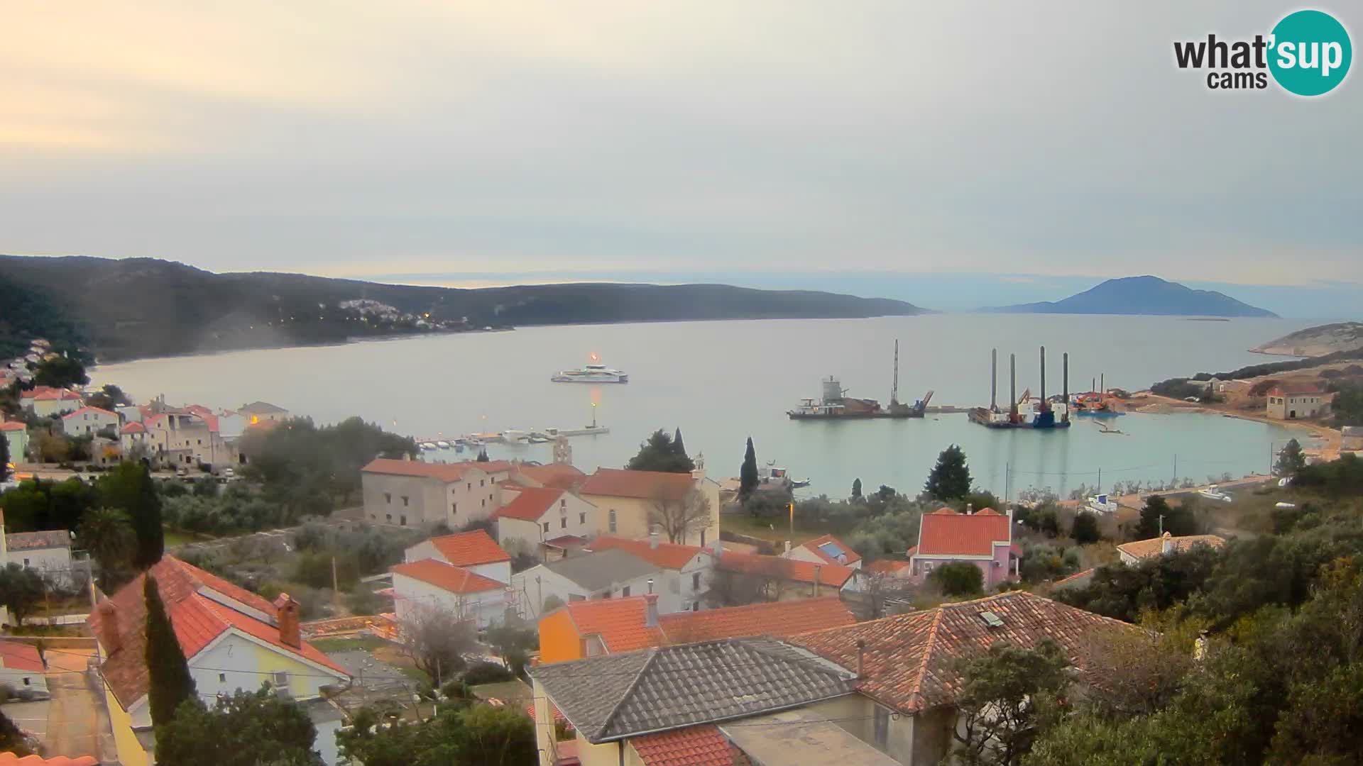 Spletna kamera v živo Martinšćica – otok Cres – Hrvaška