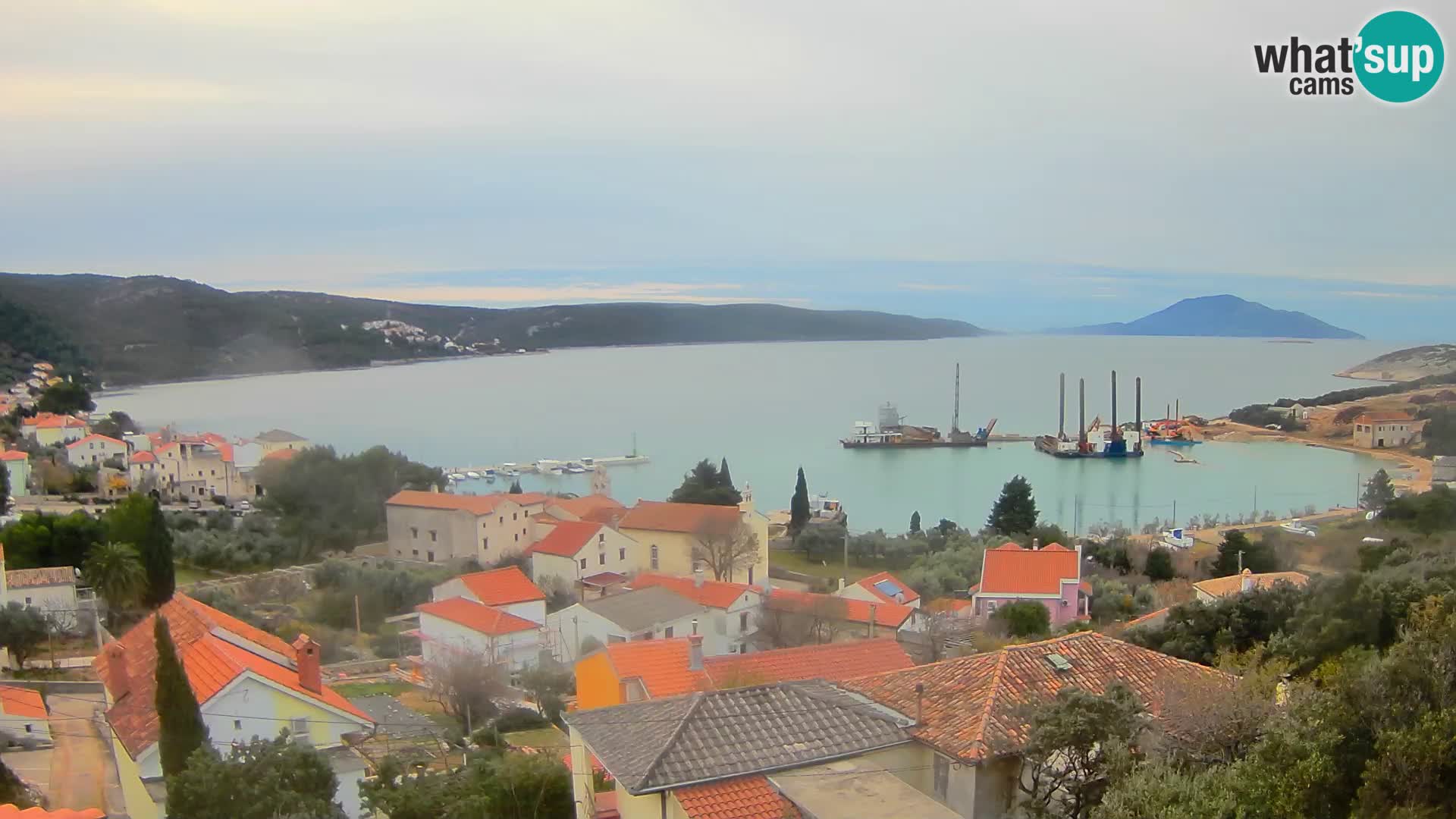 Spletna kamera v živo Martinšćica – otok Cres – Hrvaška