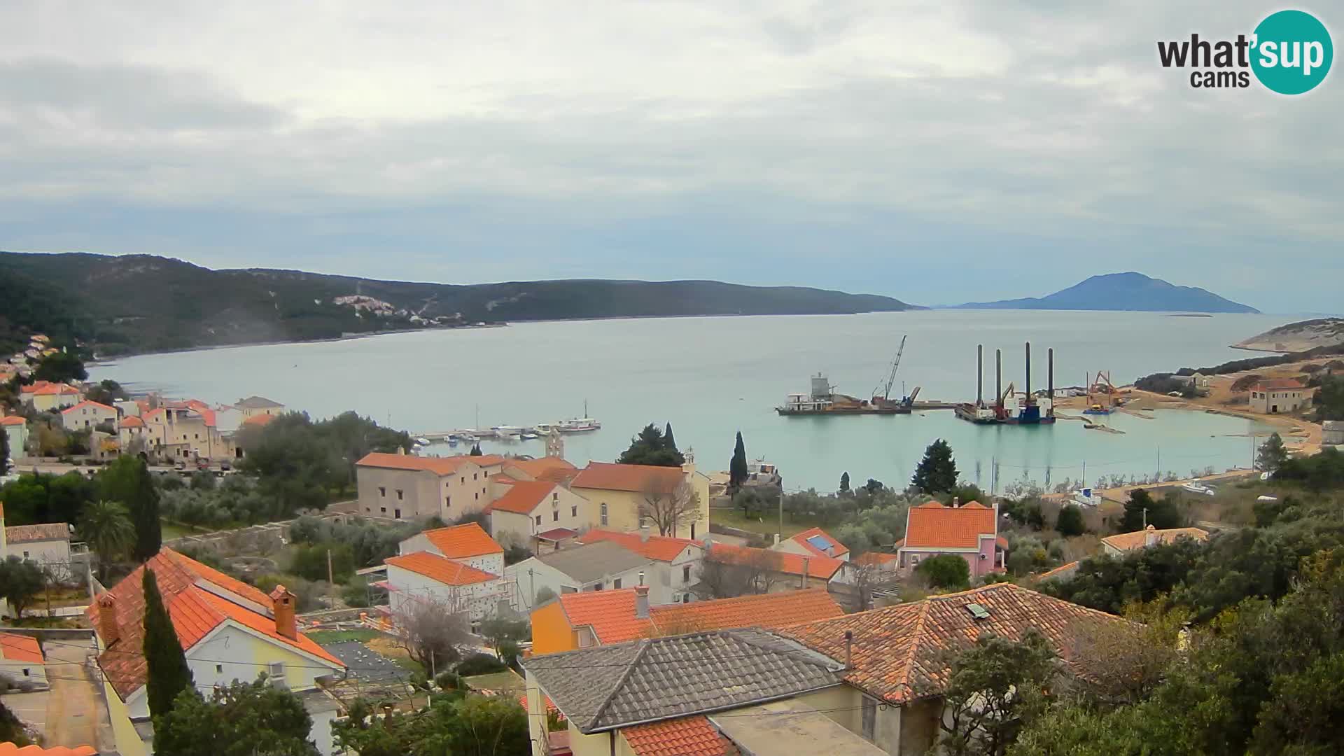 Spletna kamera v živo Martinšćica – otok Cres – Hrvaška