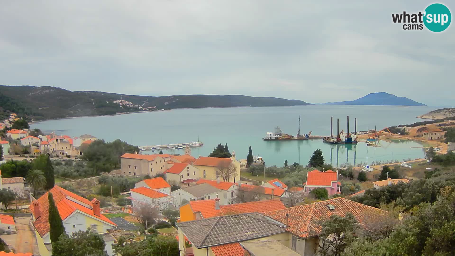 Spletna kamera v živo Martinšćica – otok Cres – Hrvaška