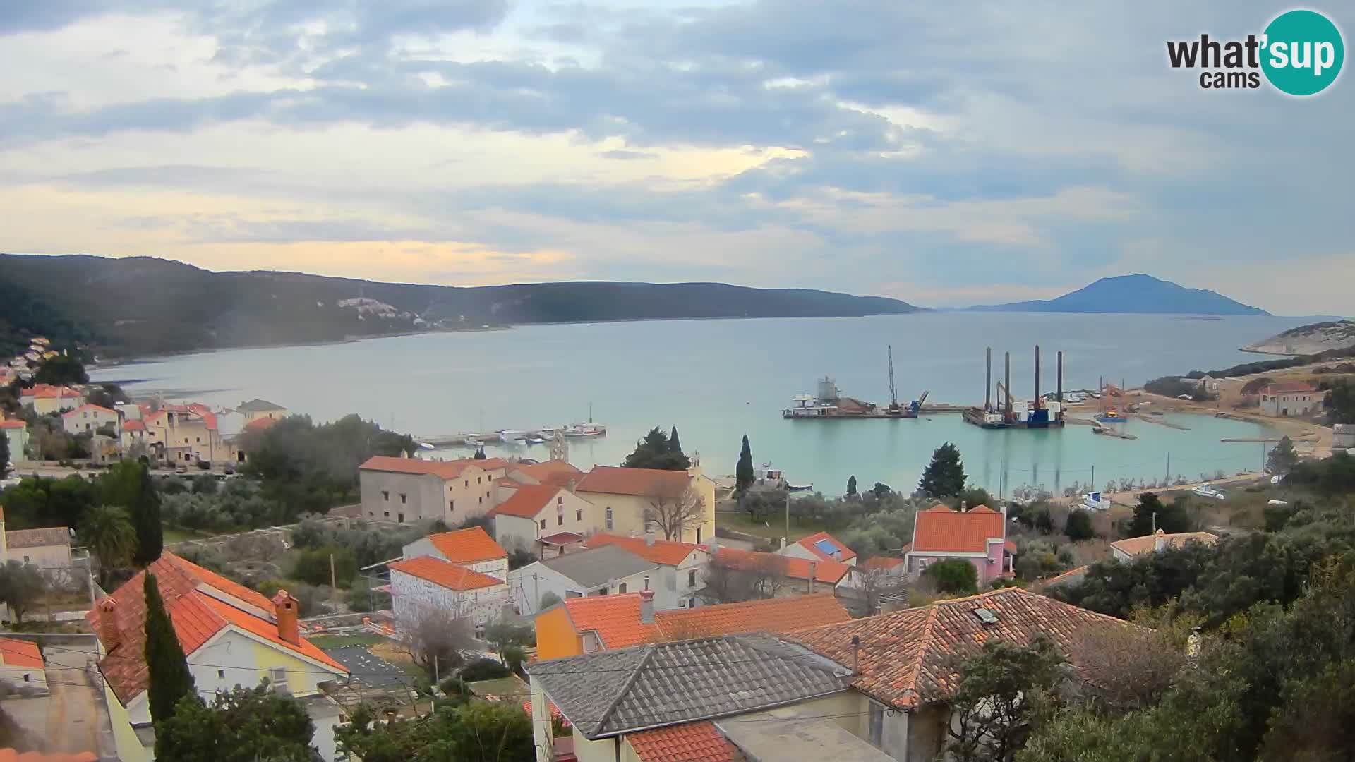 Spletna kamera v živo Martinšćica – otok Cres – Hrvaška