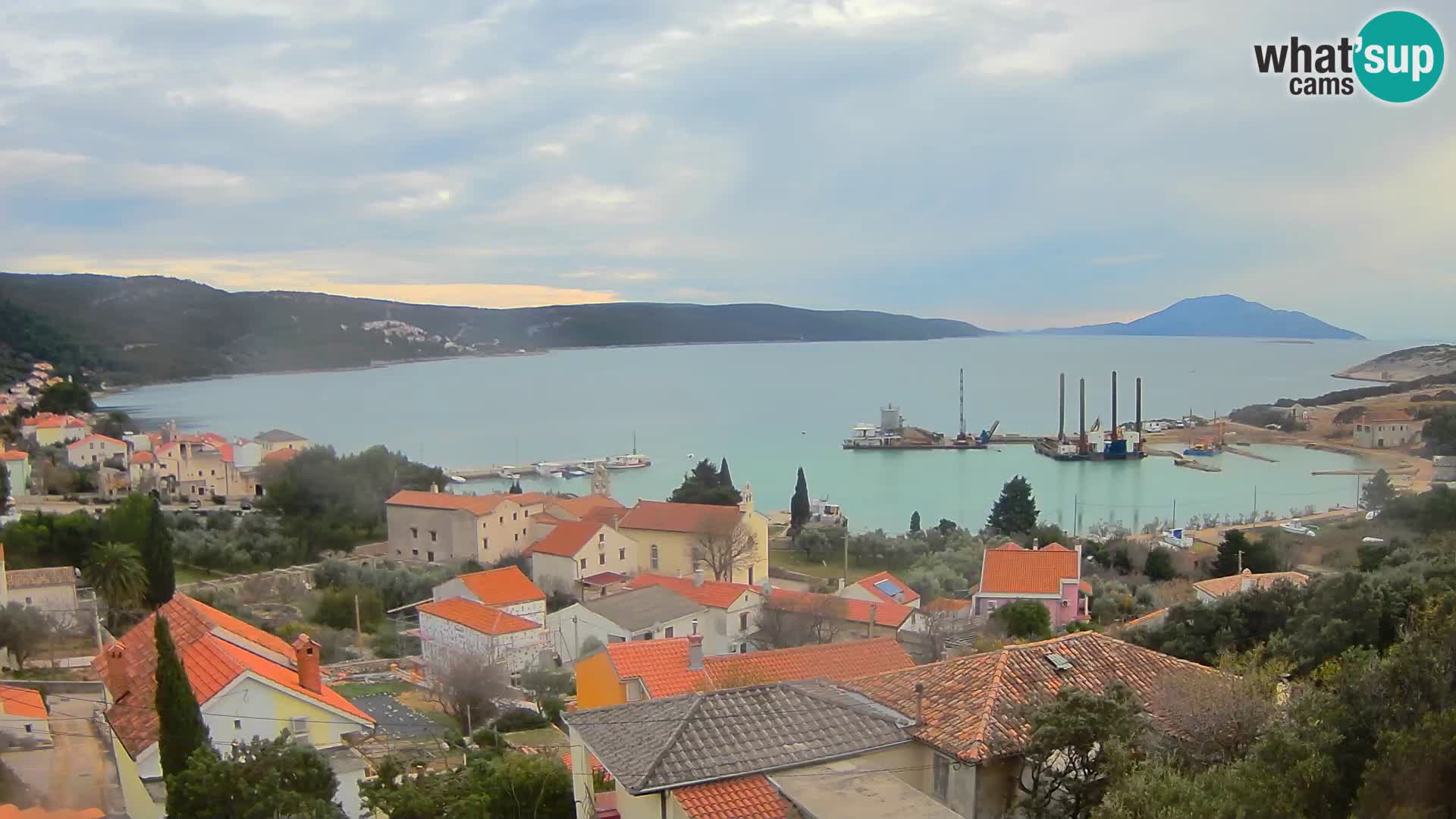 Live webcam Martinšćica – île de Cres – Croatie