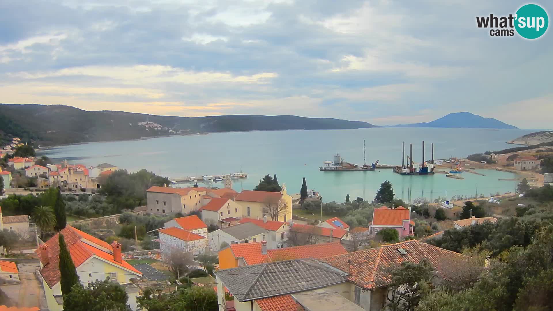 Live webcam Martinšćica – île de Cres – Croatie