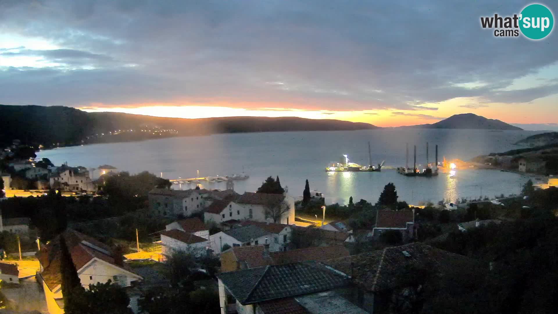 Spletna kamera v živo Martinšćica – otok Cres – Hrvaška