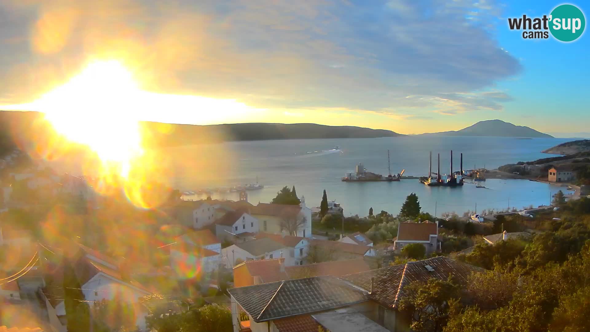 Live webcam Martinšćica – île de Cres – Croatie