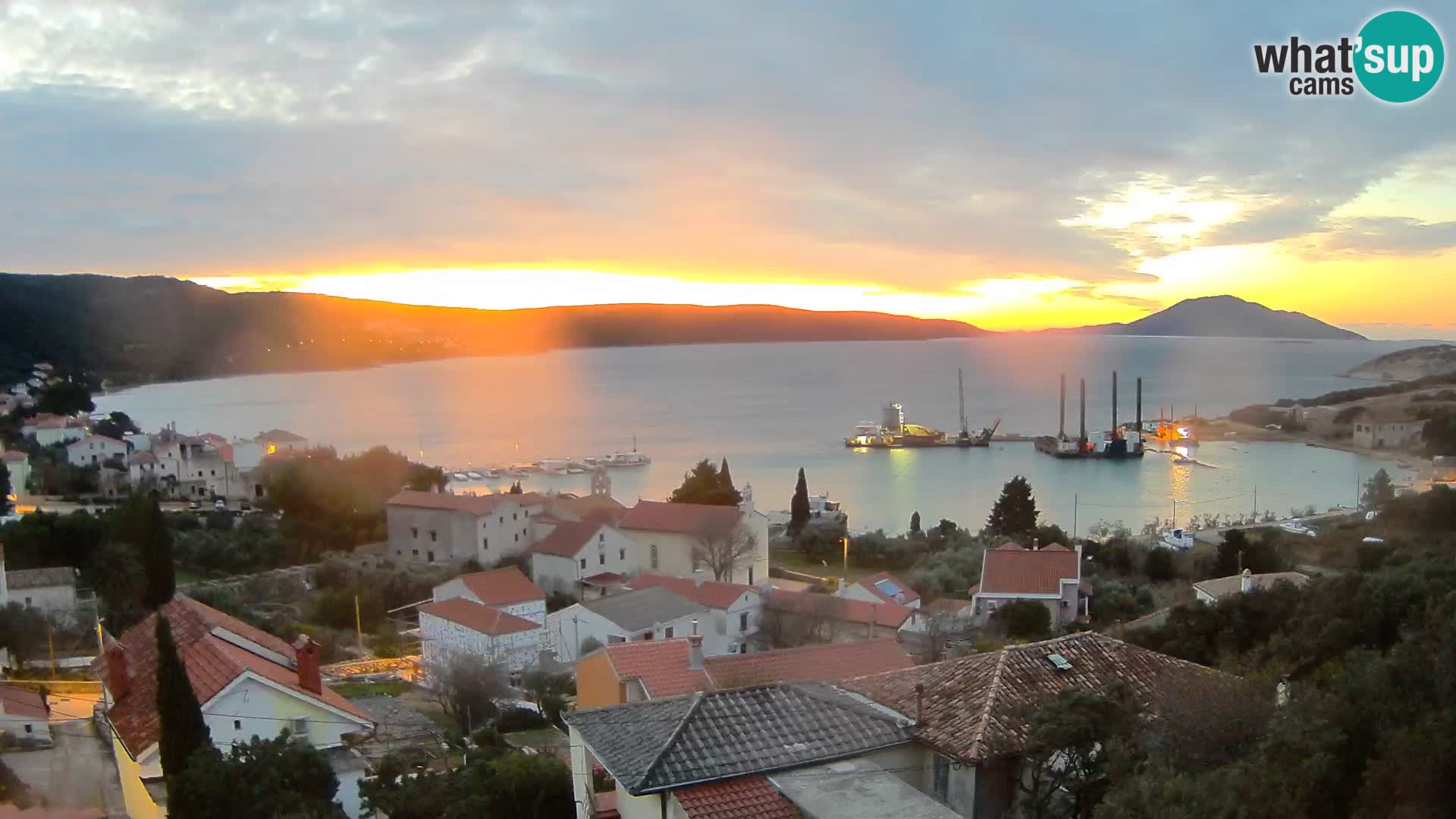 Spletna kamera v živo Martinšćica – otok Cres – Hrvaška