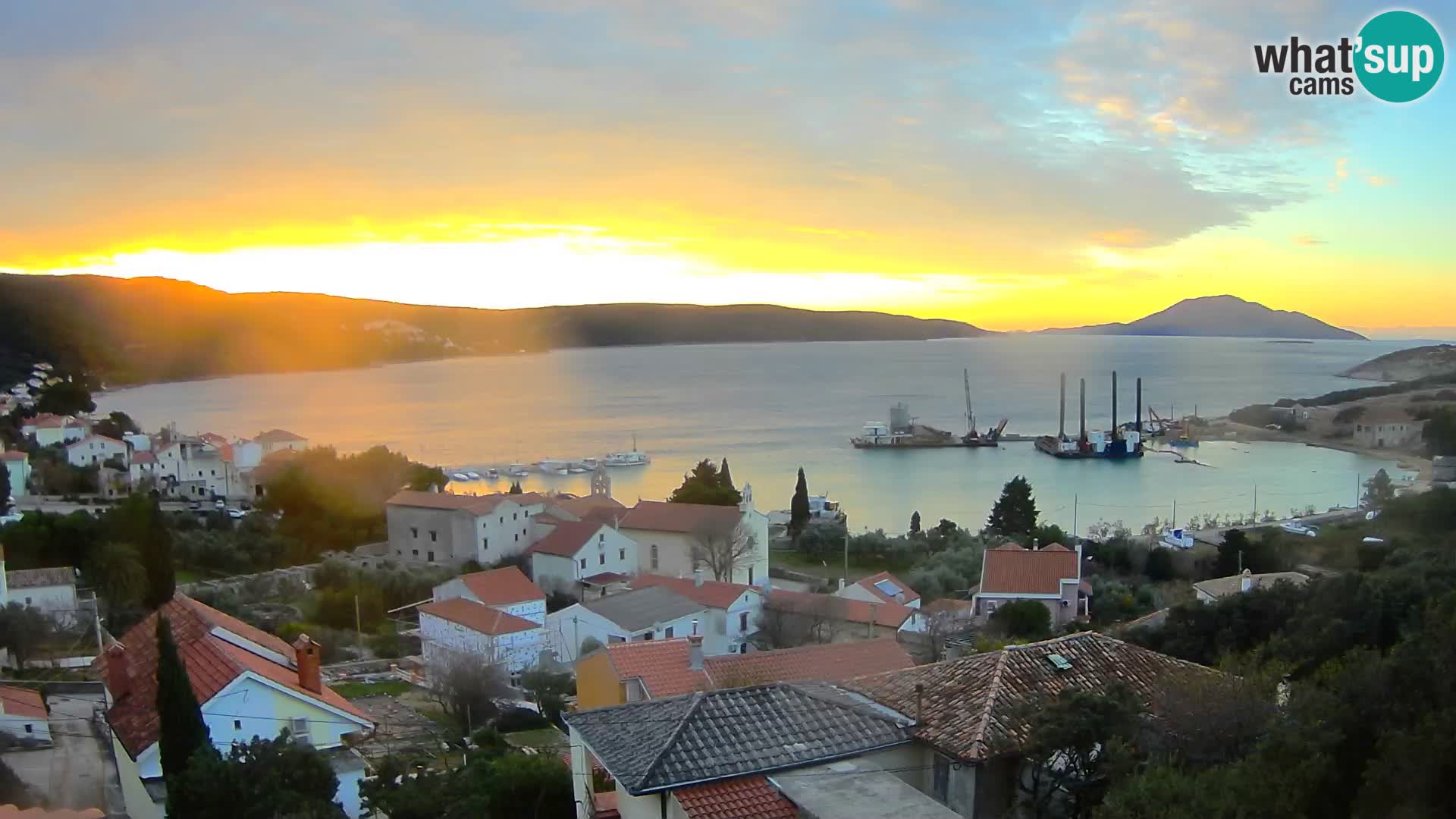 Spletna kamera v živo Martinšćica – otok Cres – Hrvaška