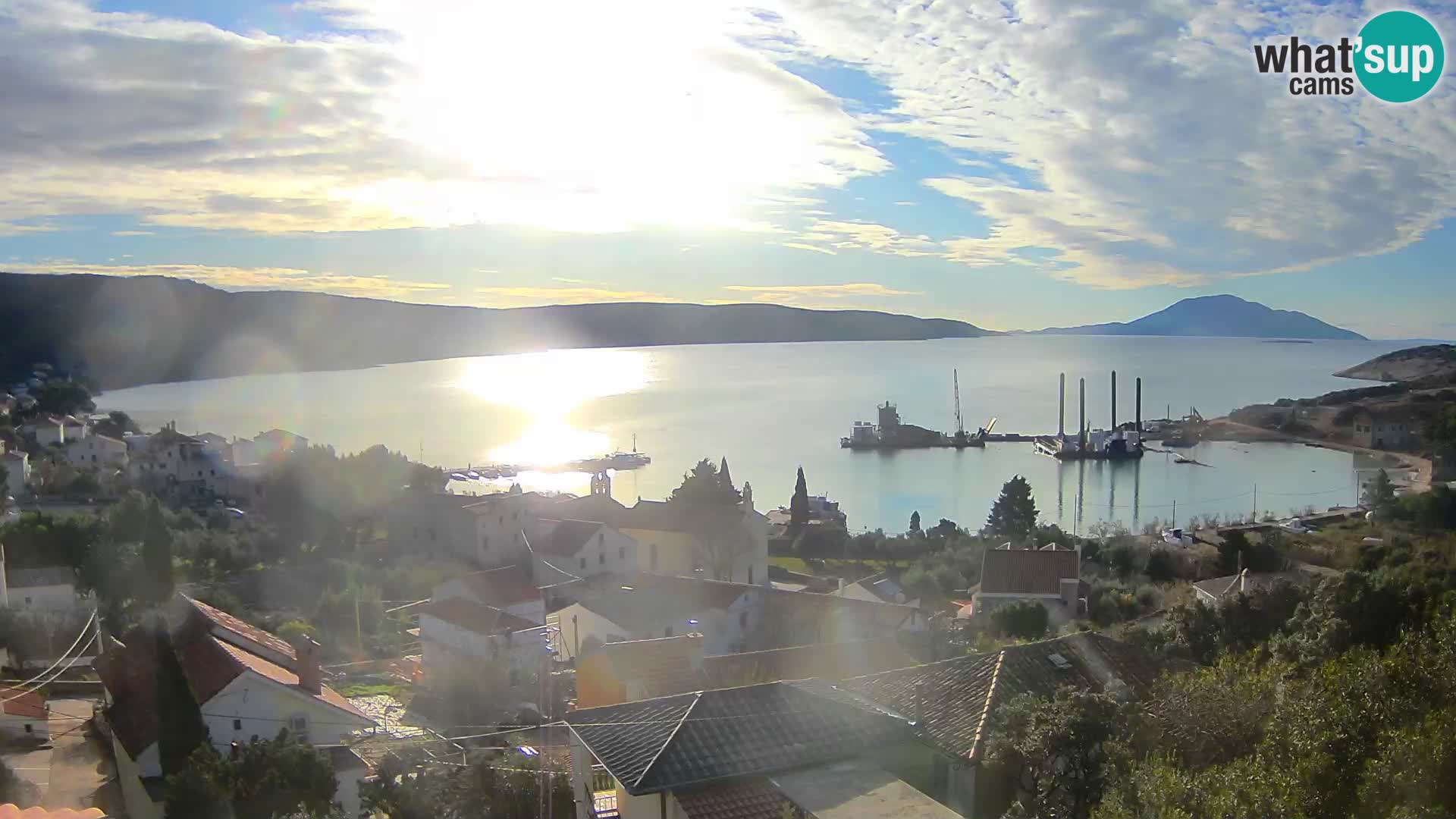 Live webcam Martinšćica – île de Cres – Croatie