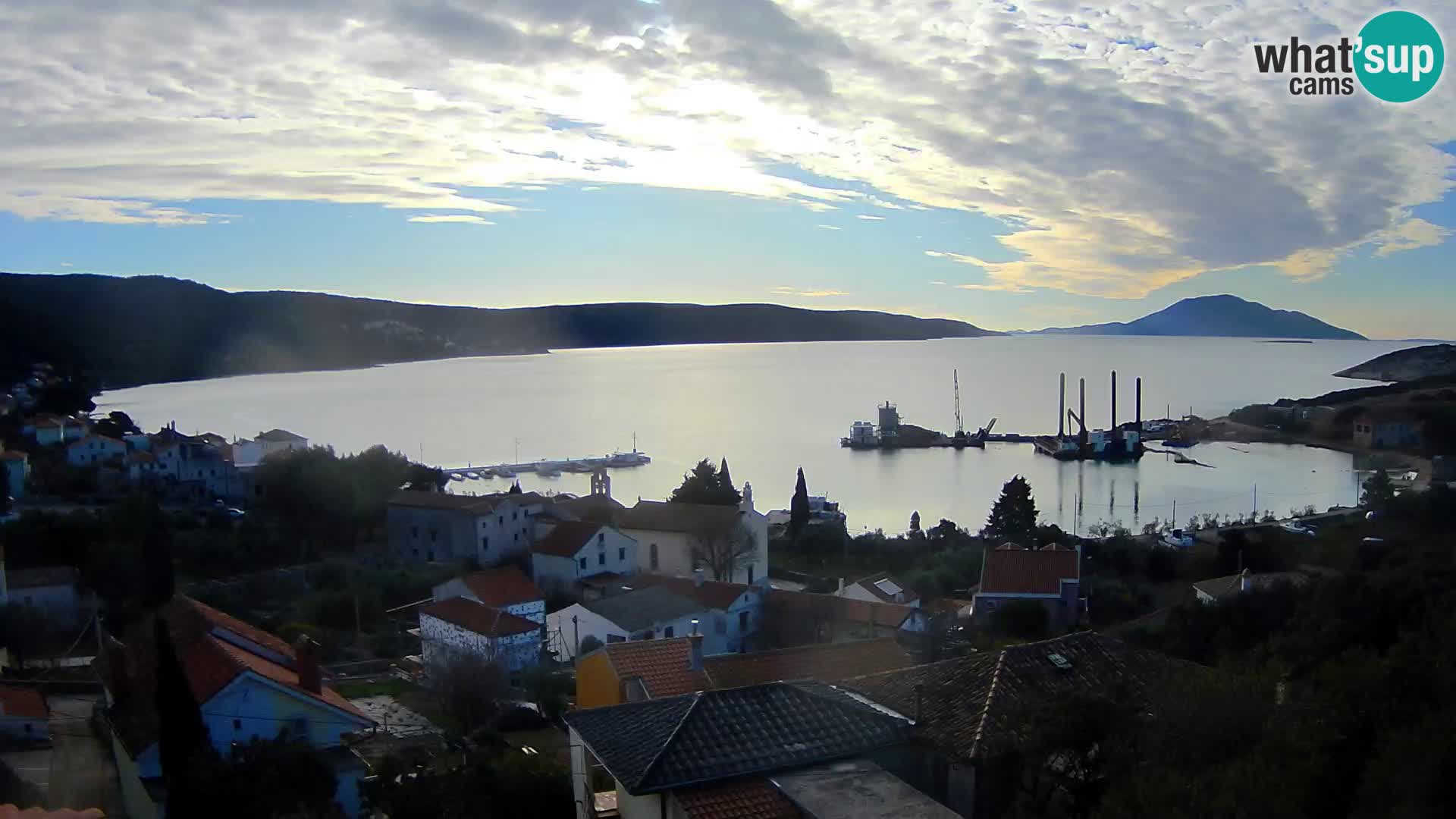 Spletna kamera v živo Martinšćica – otok Cres – Hrvaška